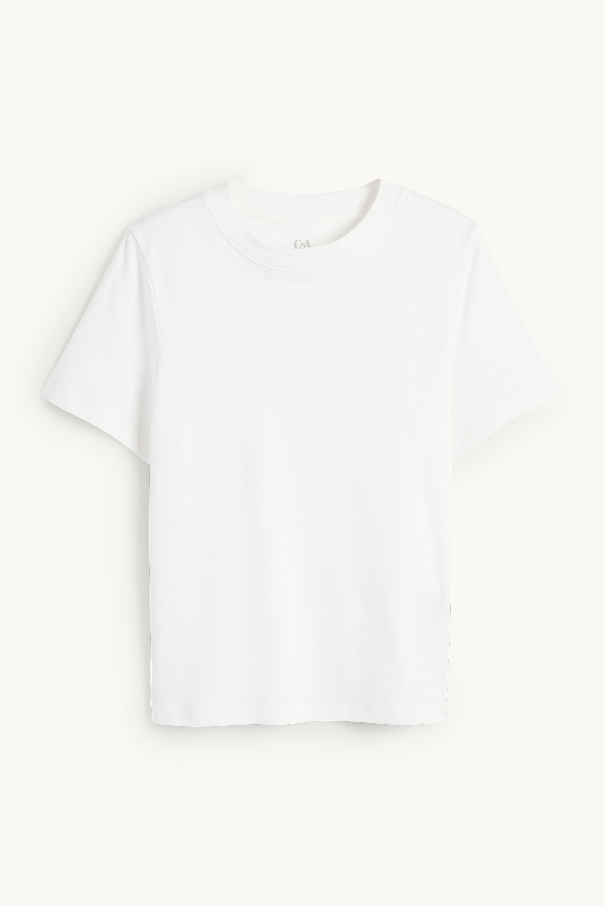T-shirt - slim fit white