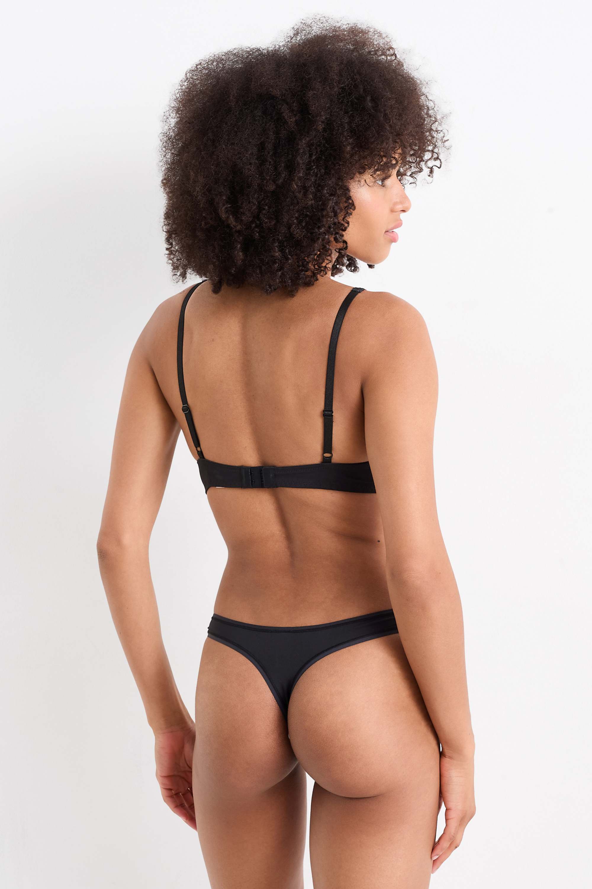 Multipack of 3 - thong black