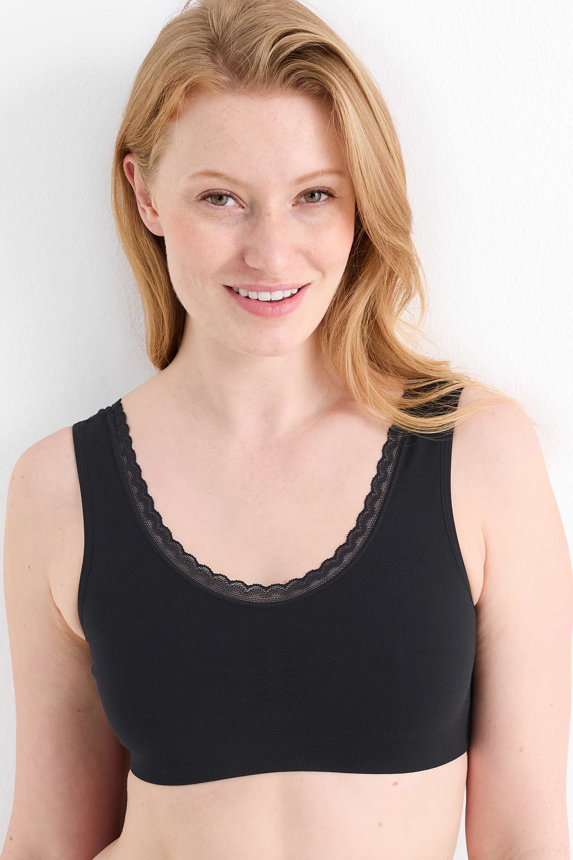 Bralette - seamless black