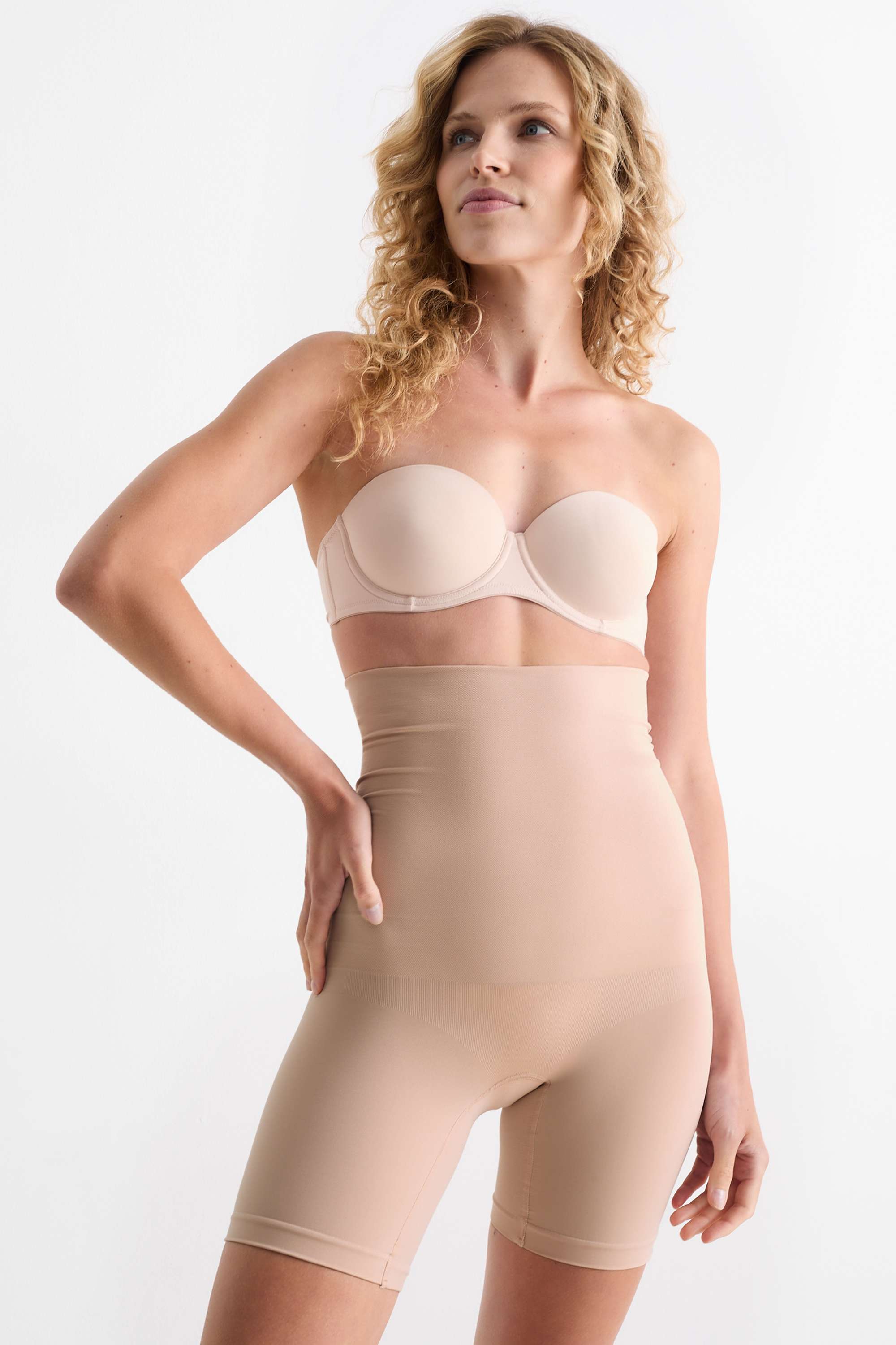 Shaping trousers - seamless beige