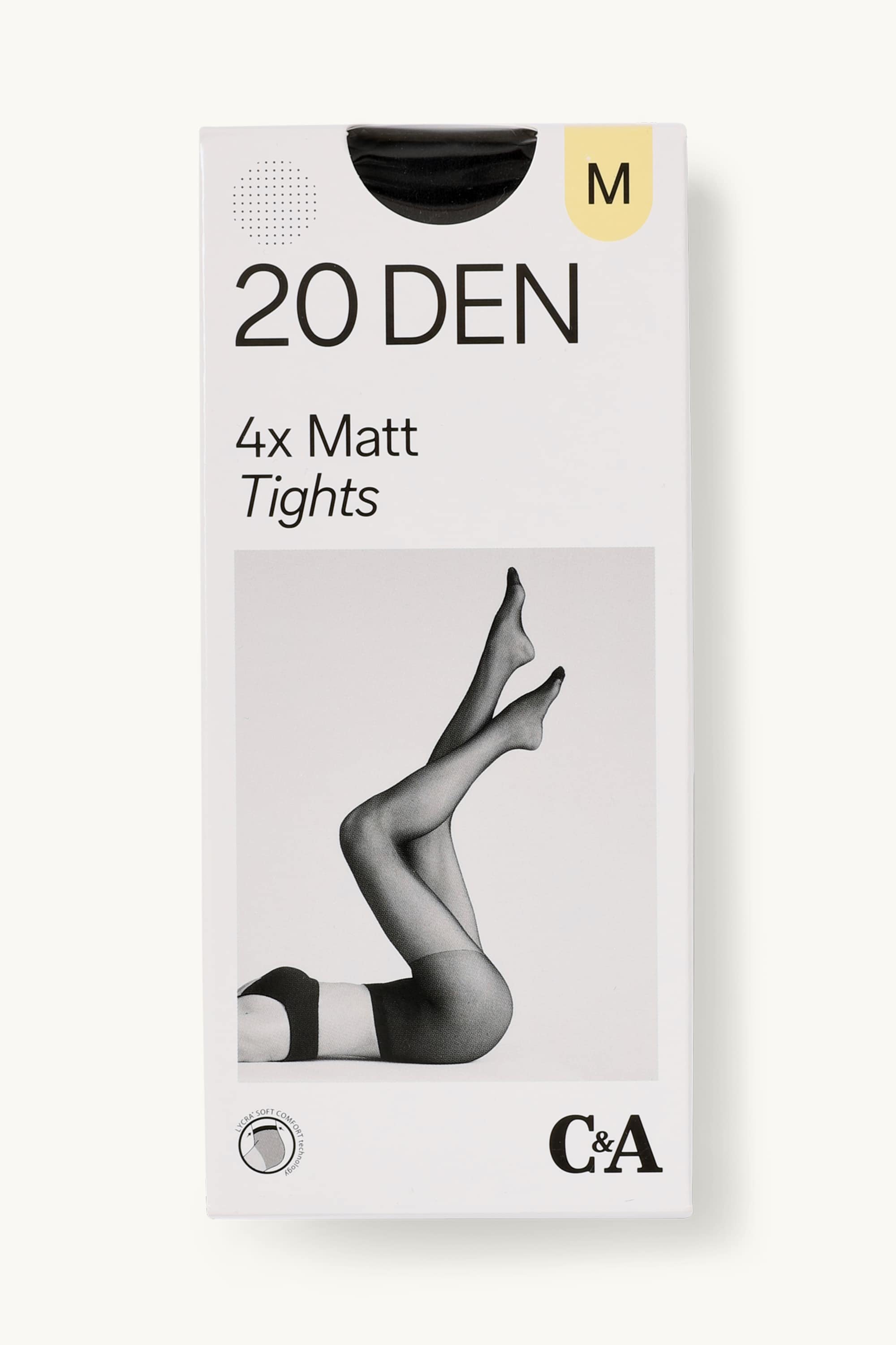 Multipack of 4 - tights - 20 denier black
