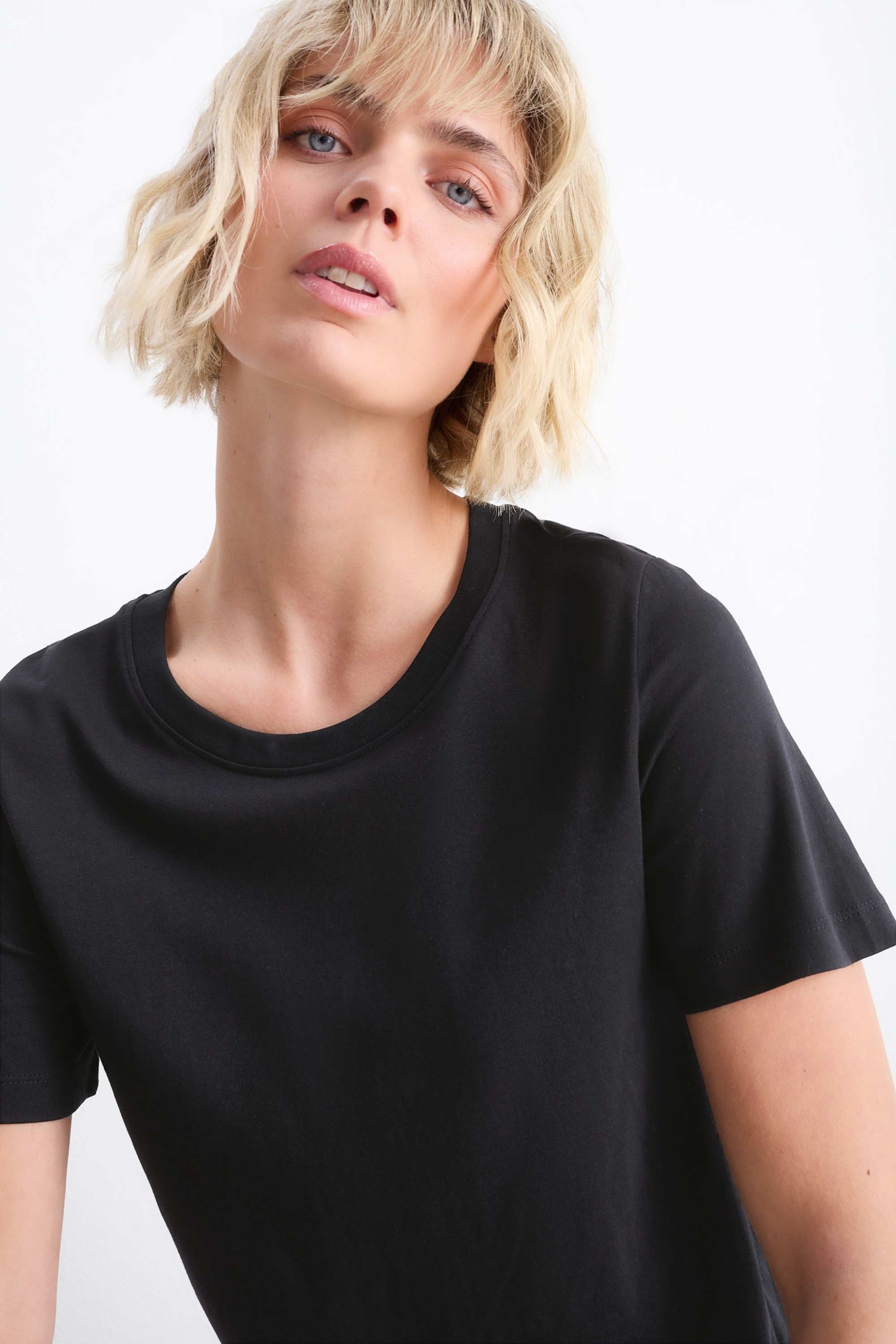 T-shirt - regular fit black