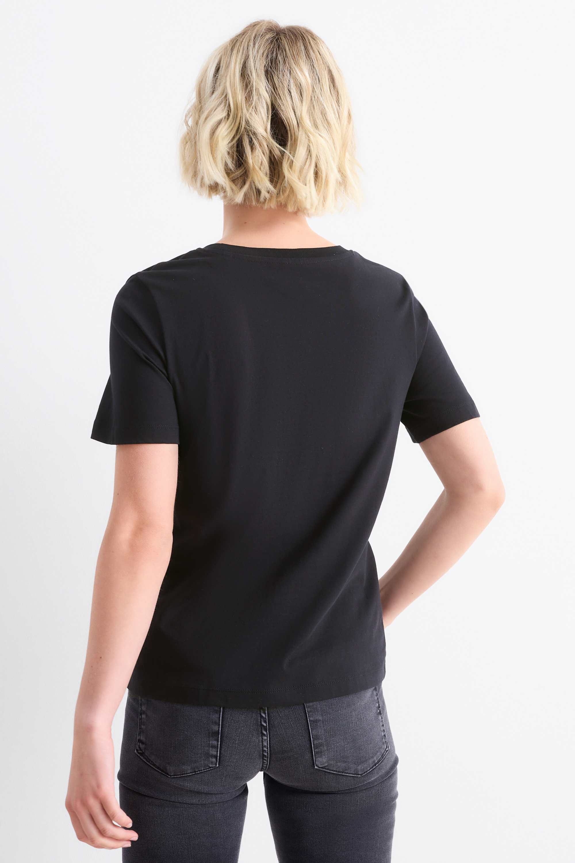 T-shirt - regular fit black