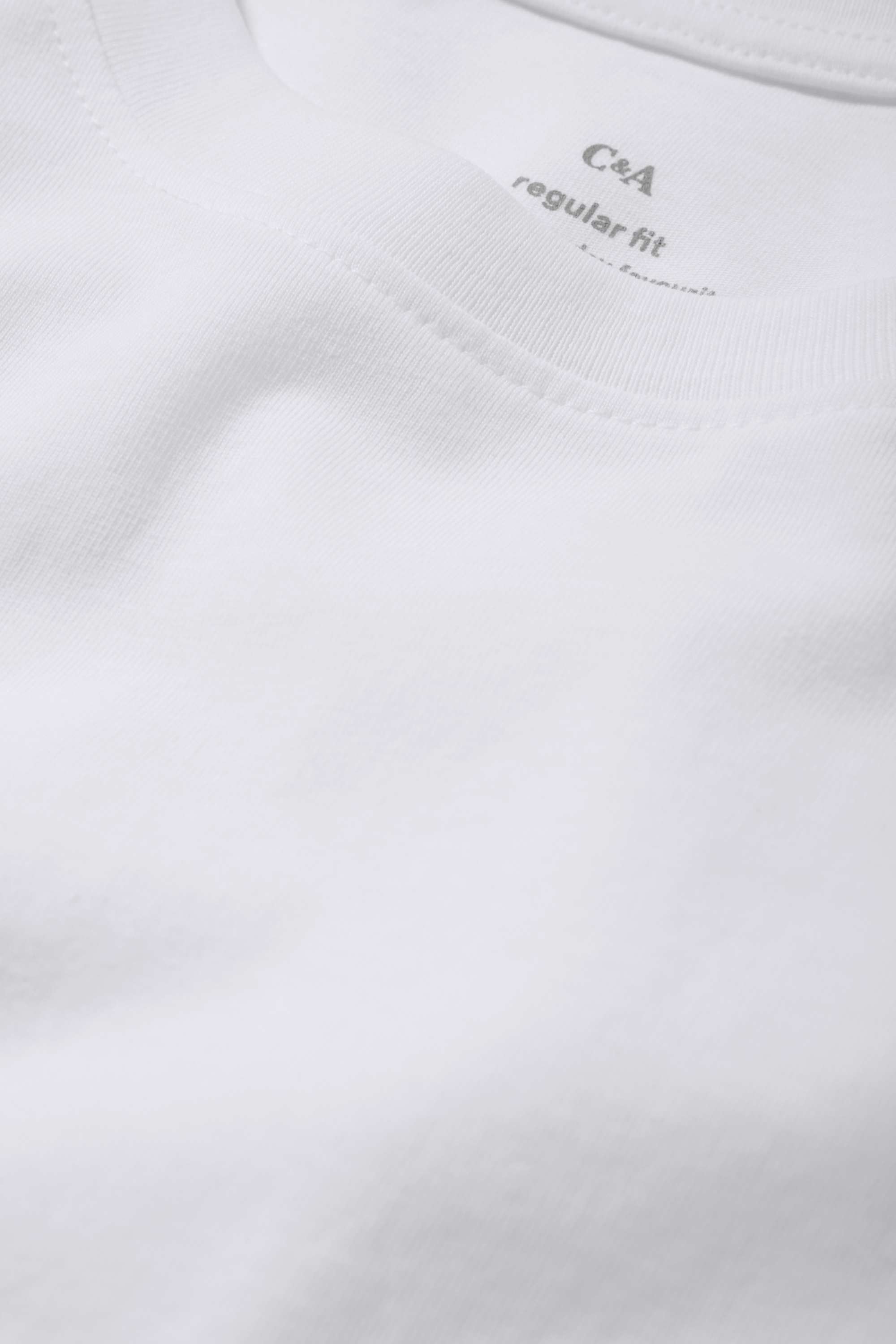 T-shirt - regular fit white