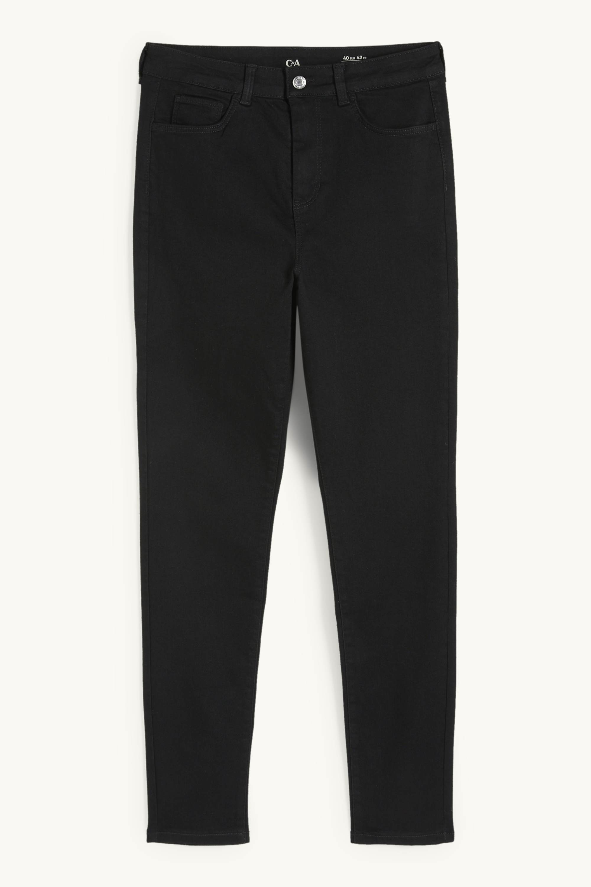 Jegging jeans - high waist black