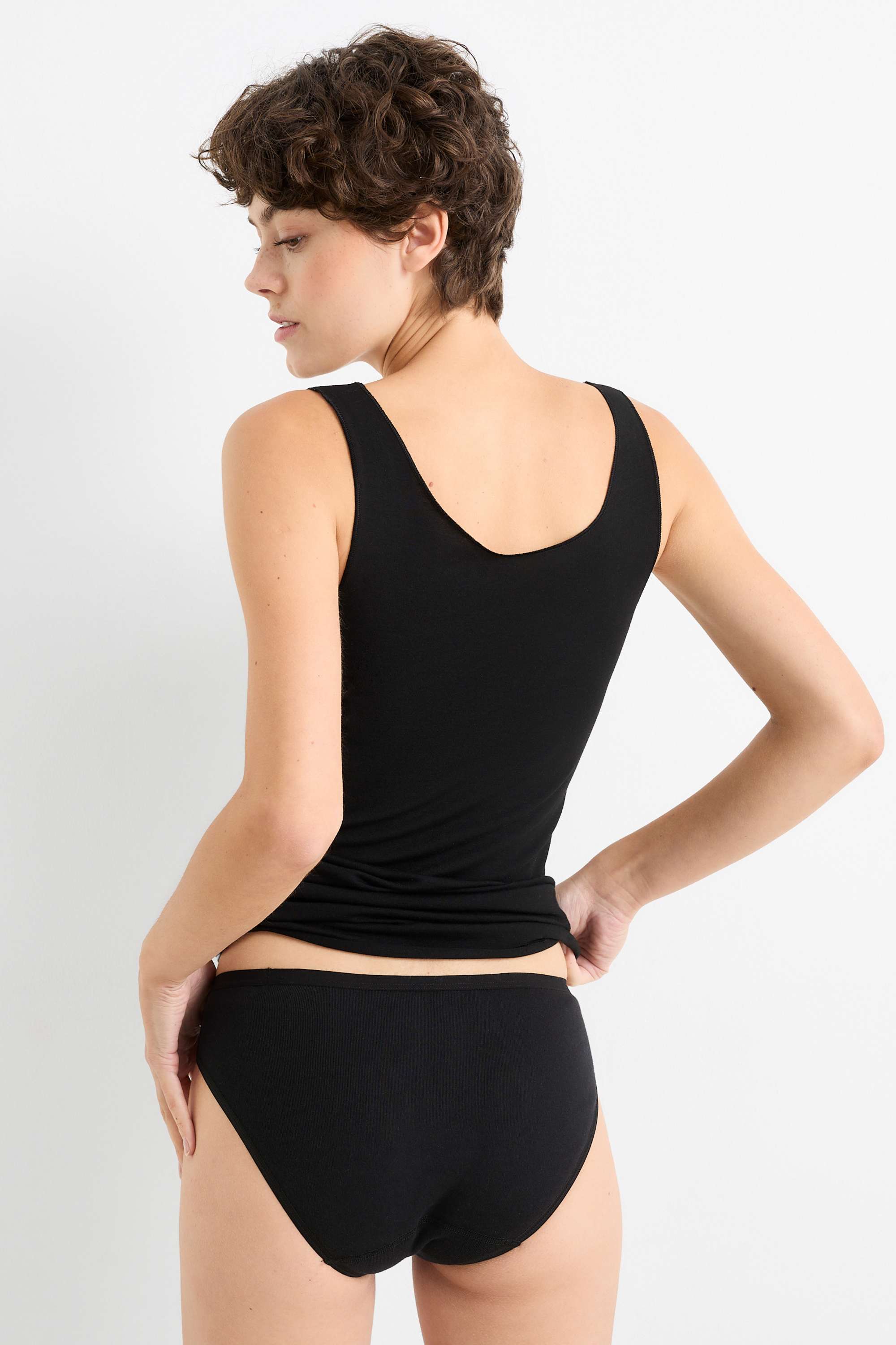 Multipack of 3 - knickers black