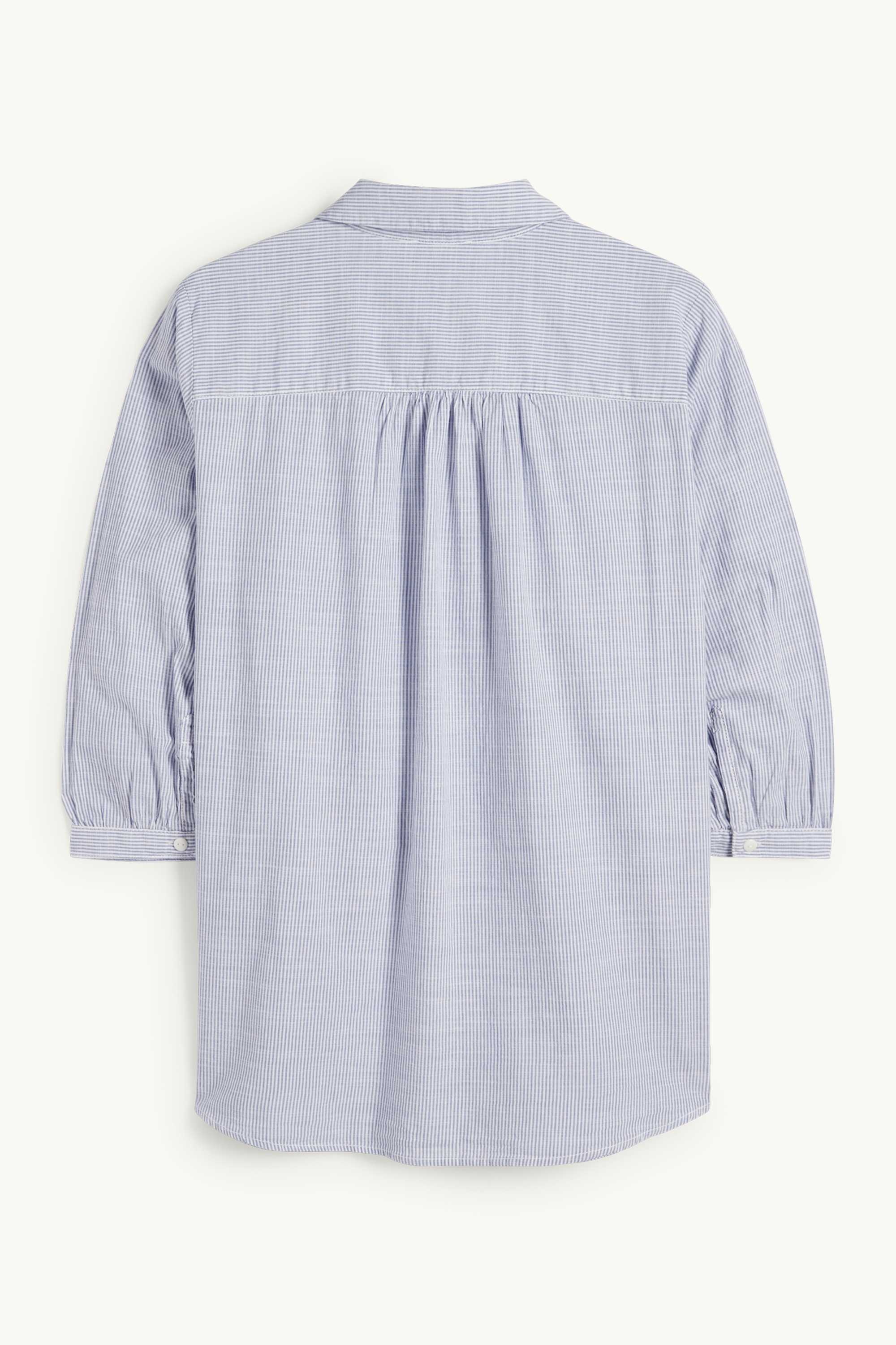 Blouse - striped blue