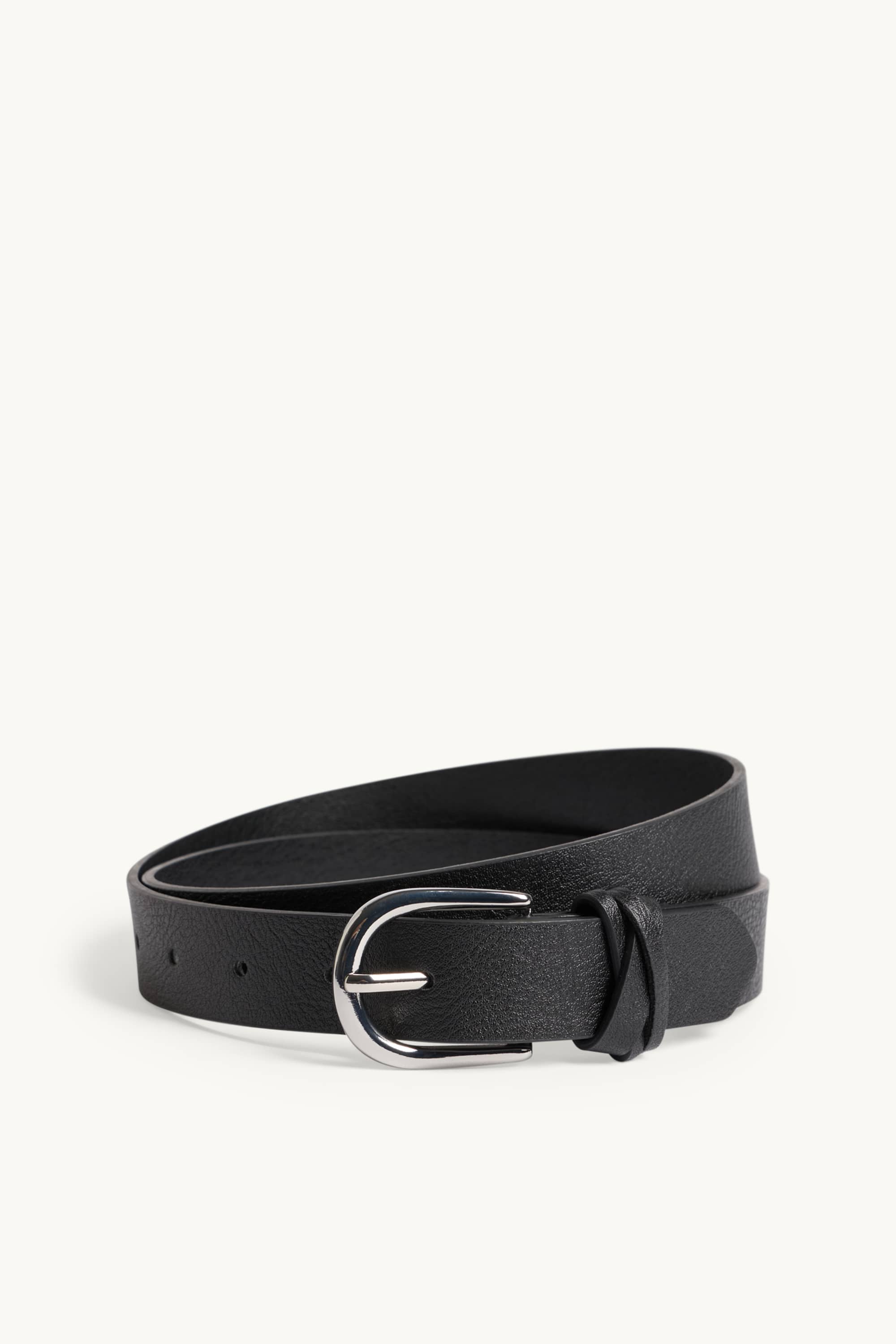 Belt - faux leather black