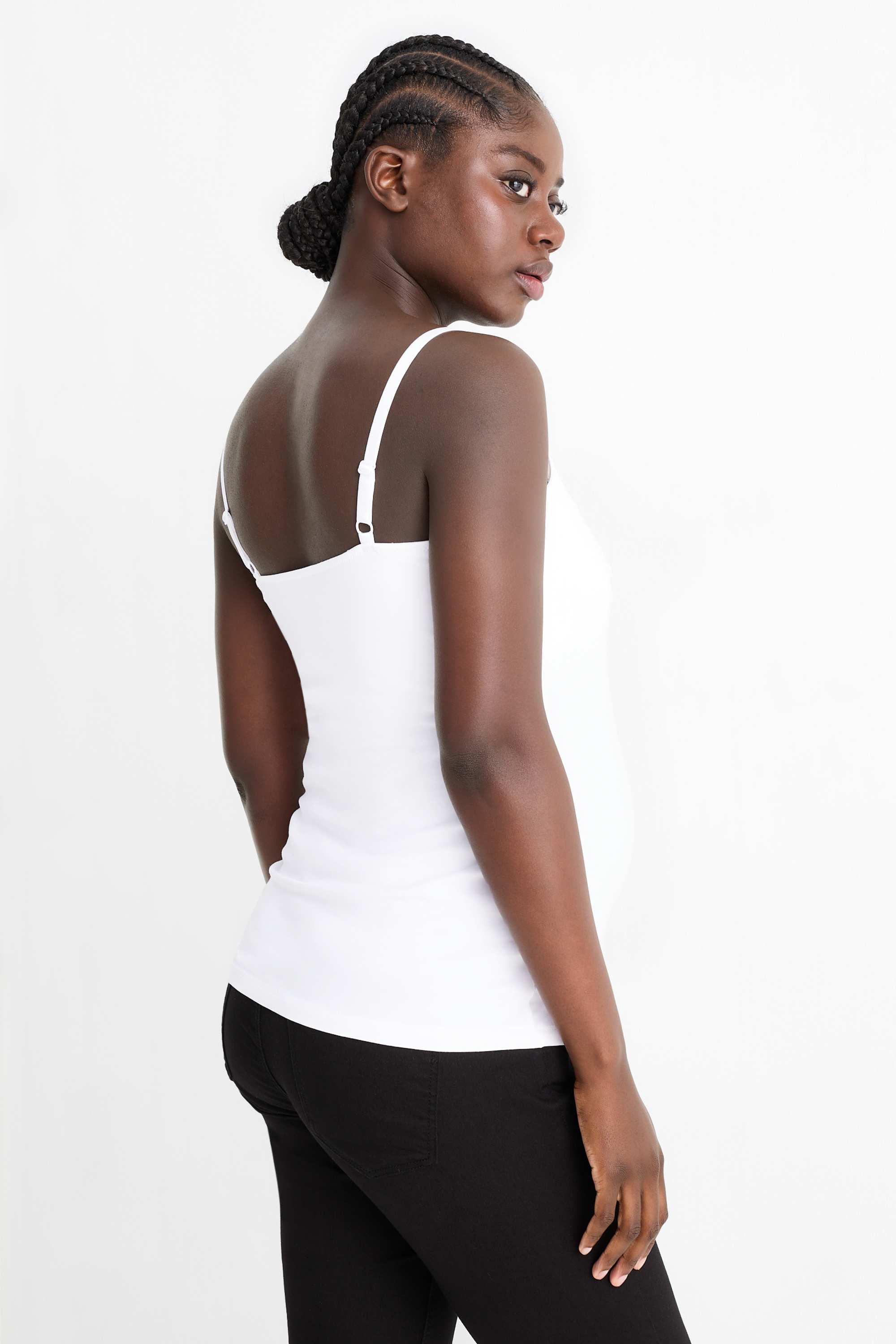 Multipack of 2 - nursing top black / white