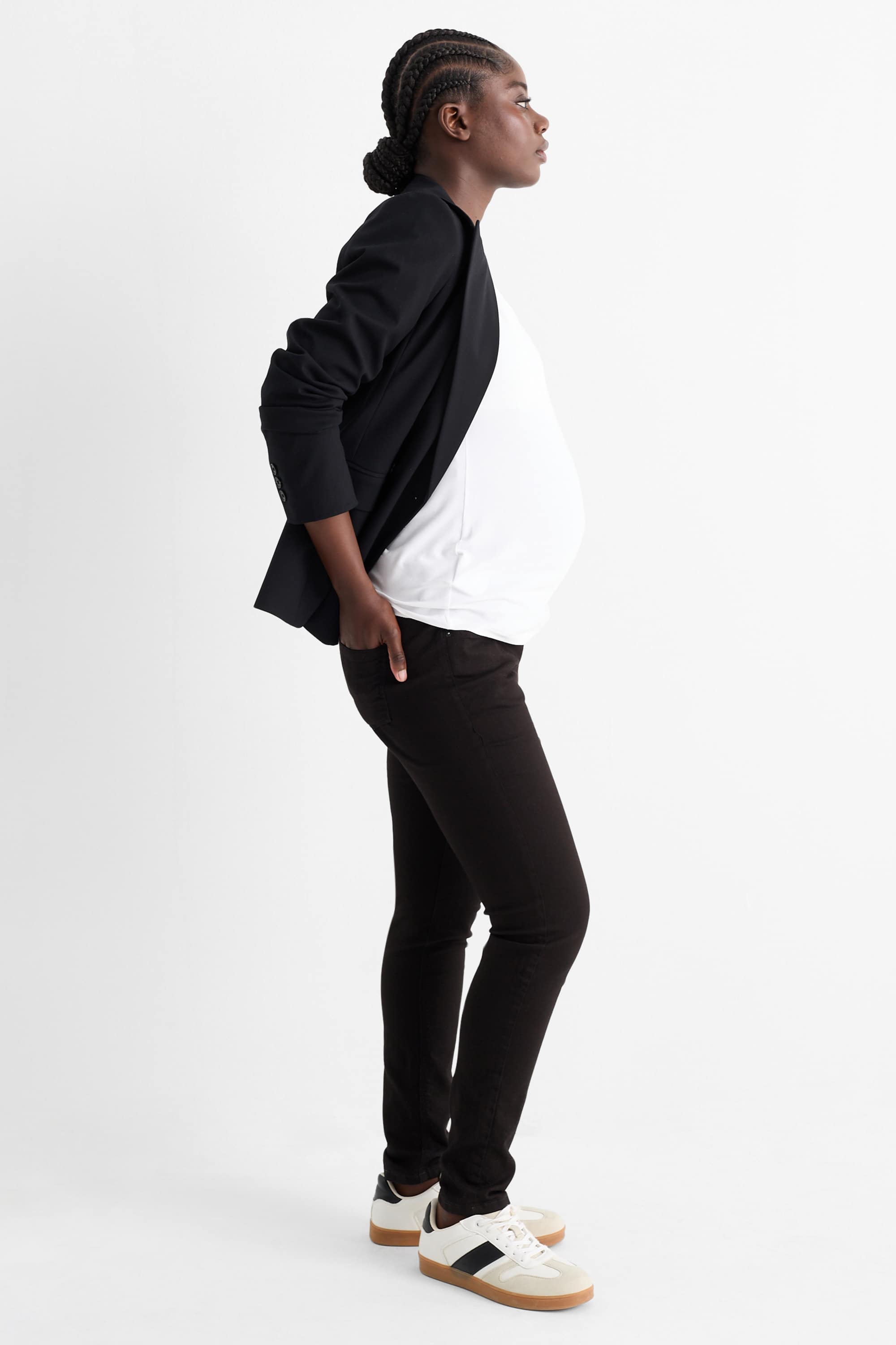 Maternity jeans - skinny jeans - LYCRA® black