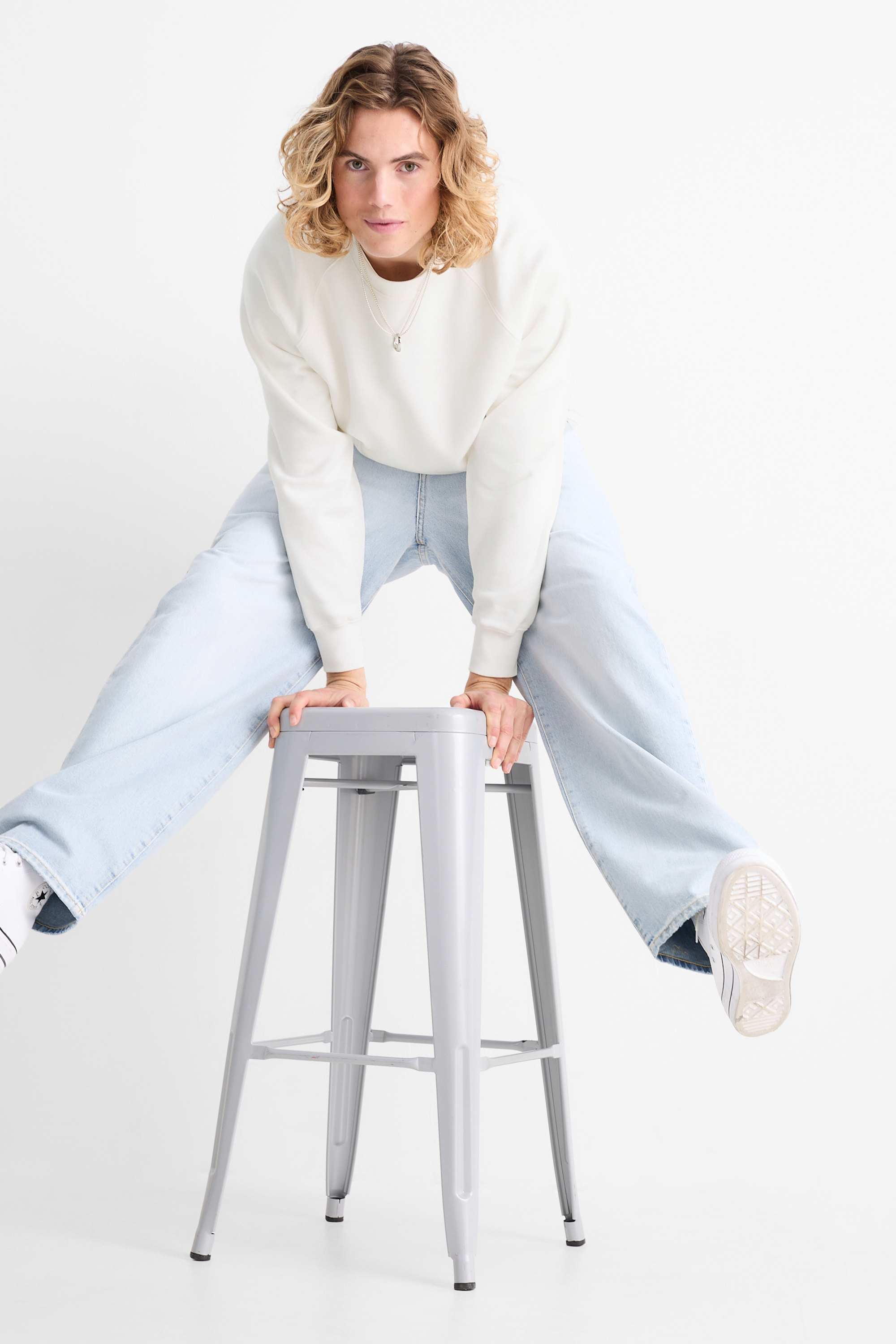Sweatshirt cremewhite
