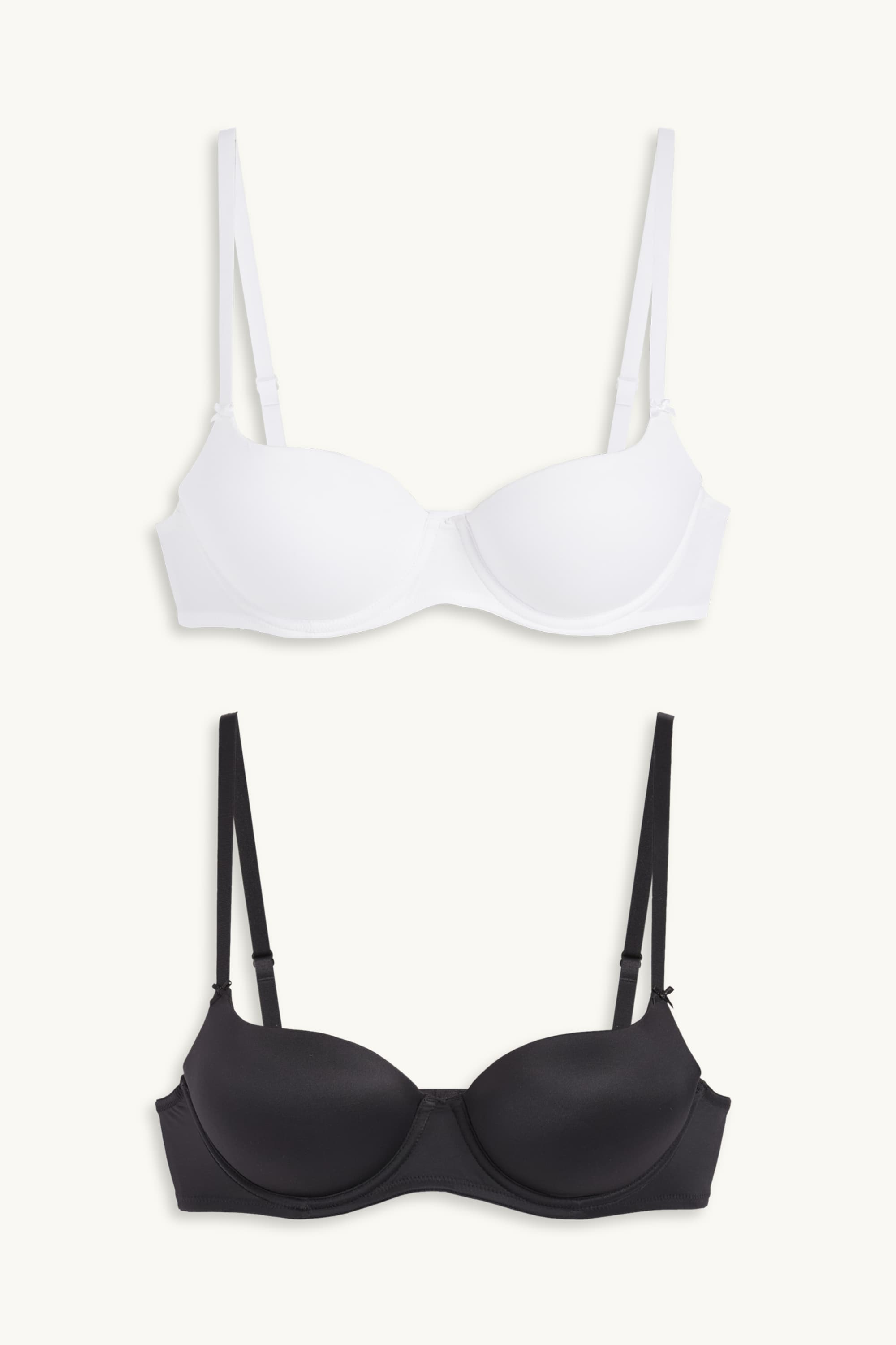 Multipack of 2 - underwire bra - FULL COVERAGE - padded black