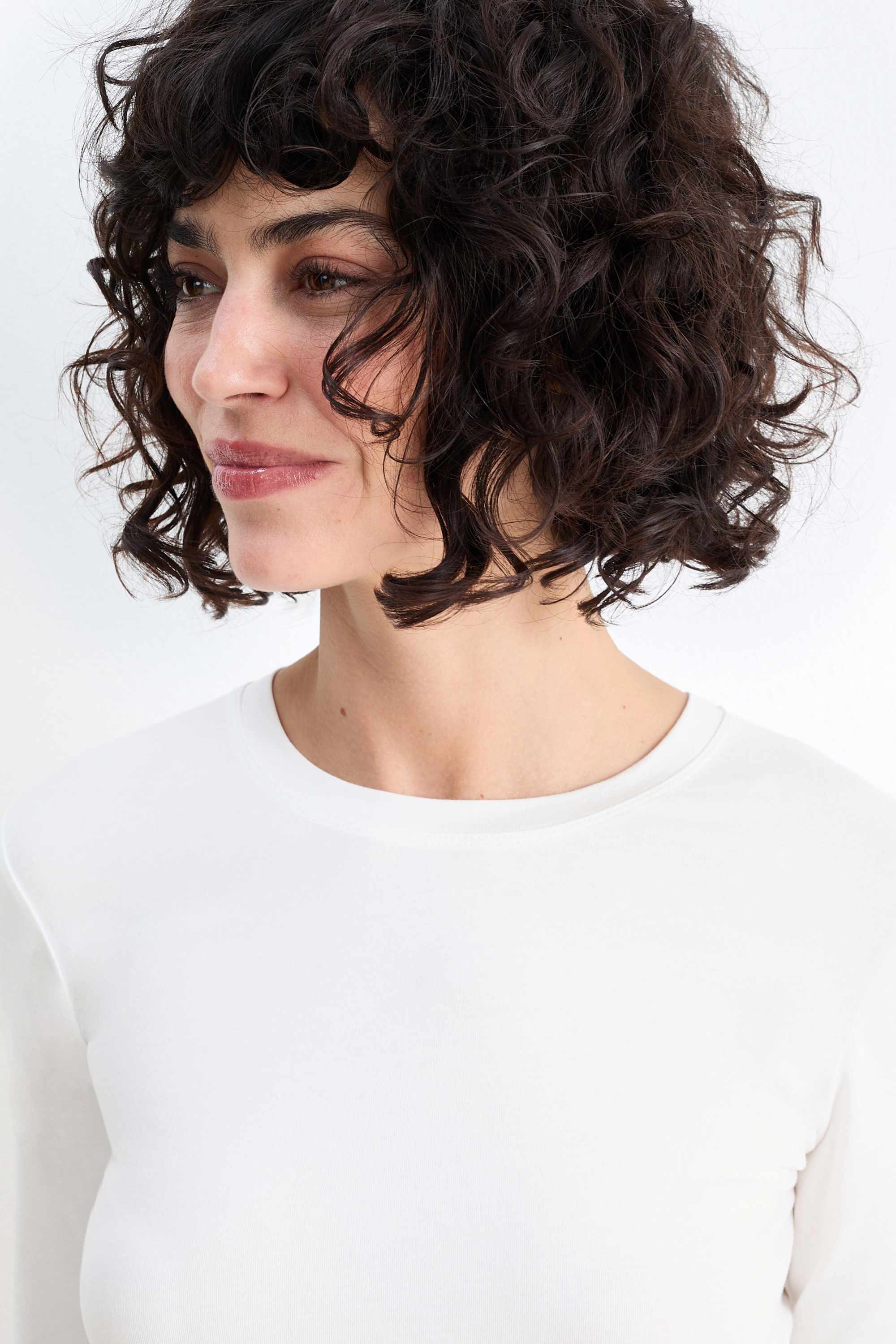 Multipack of 2 - long sleeve top white