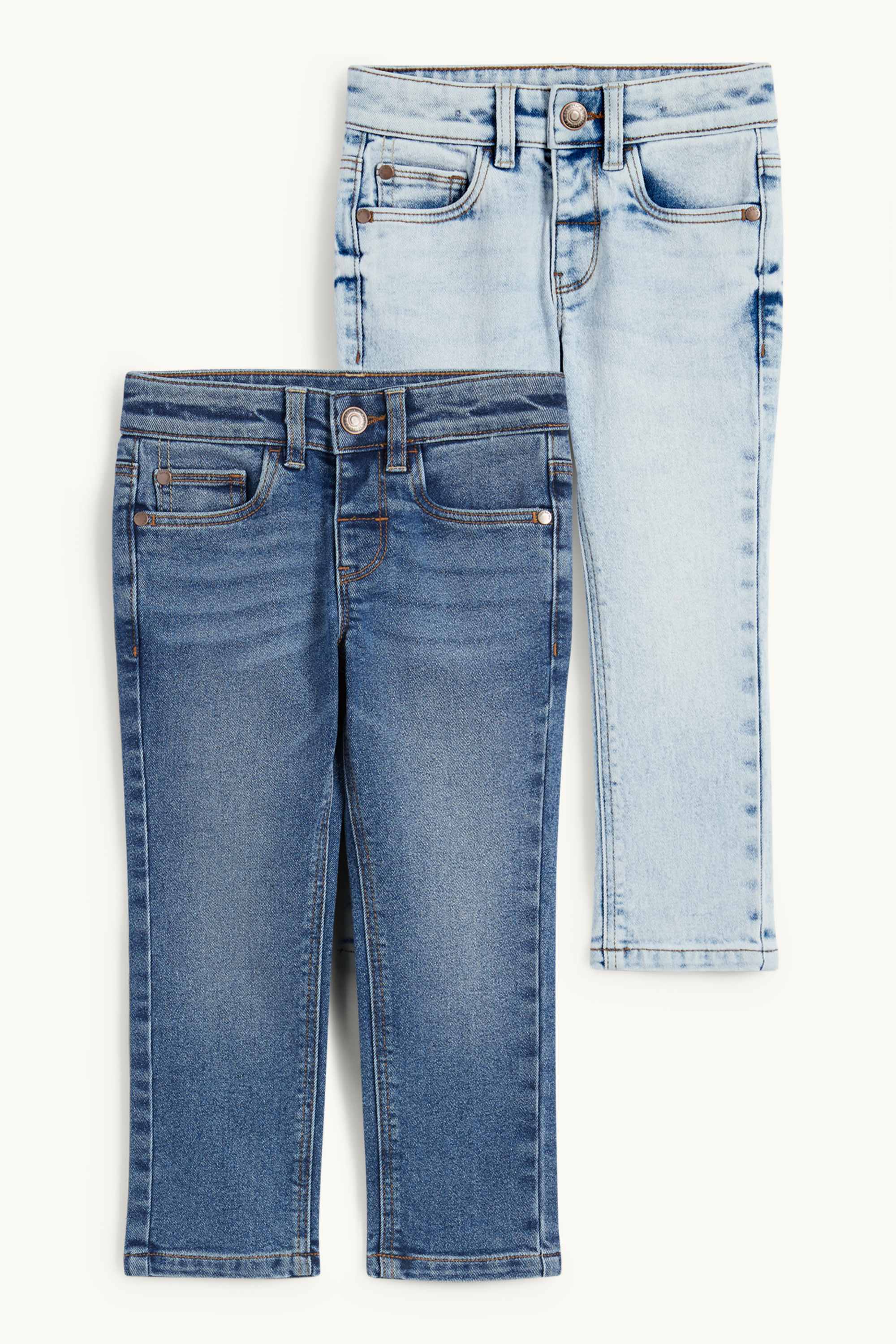 Multipack of 2 - straight jeans blue denim