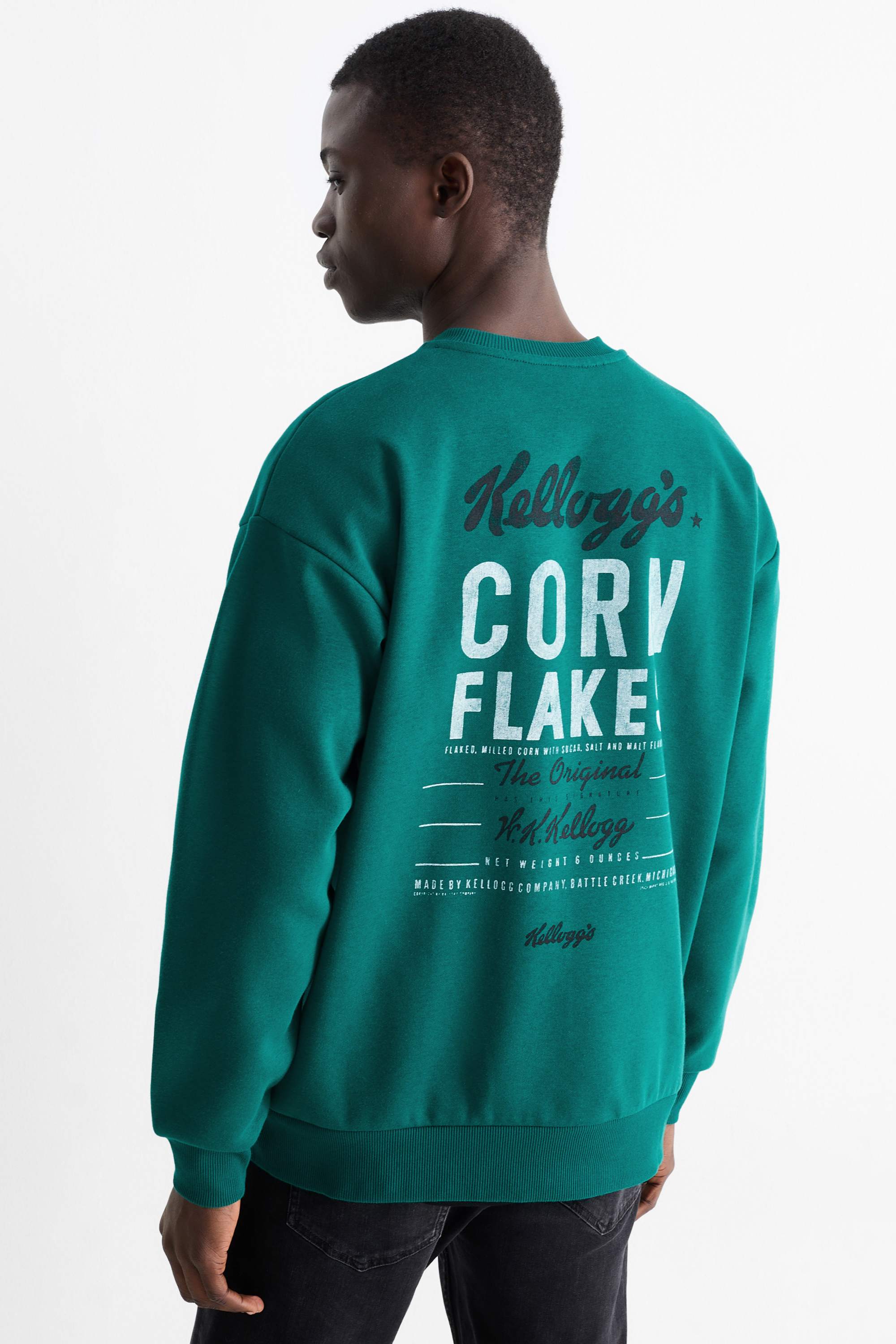 Sweatshirt - Kellogg's green
