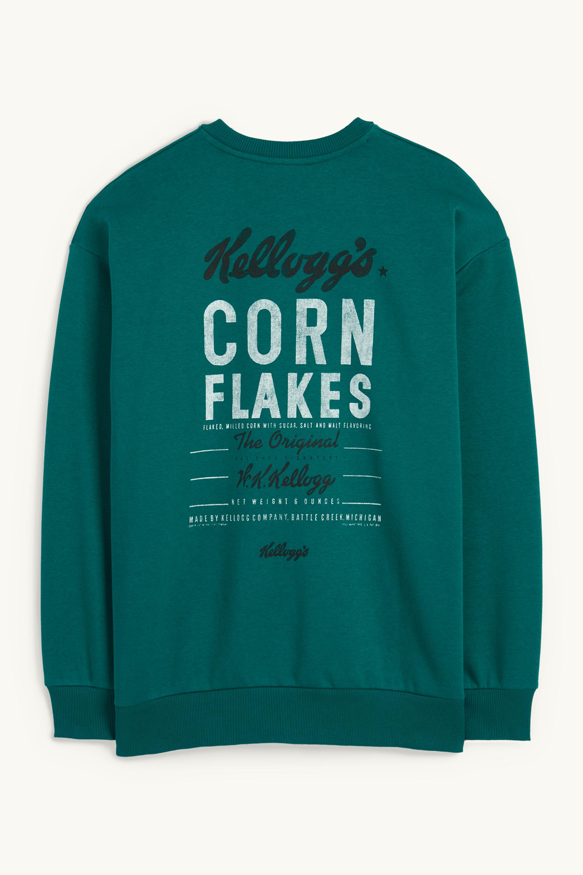Sweatshirt - Kellogg's green