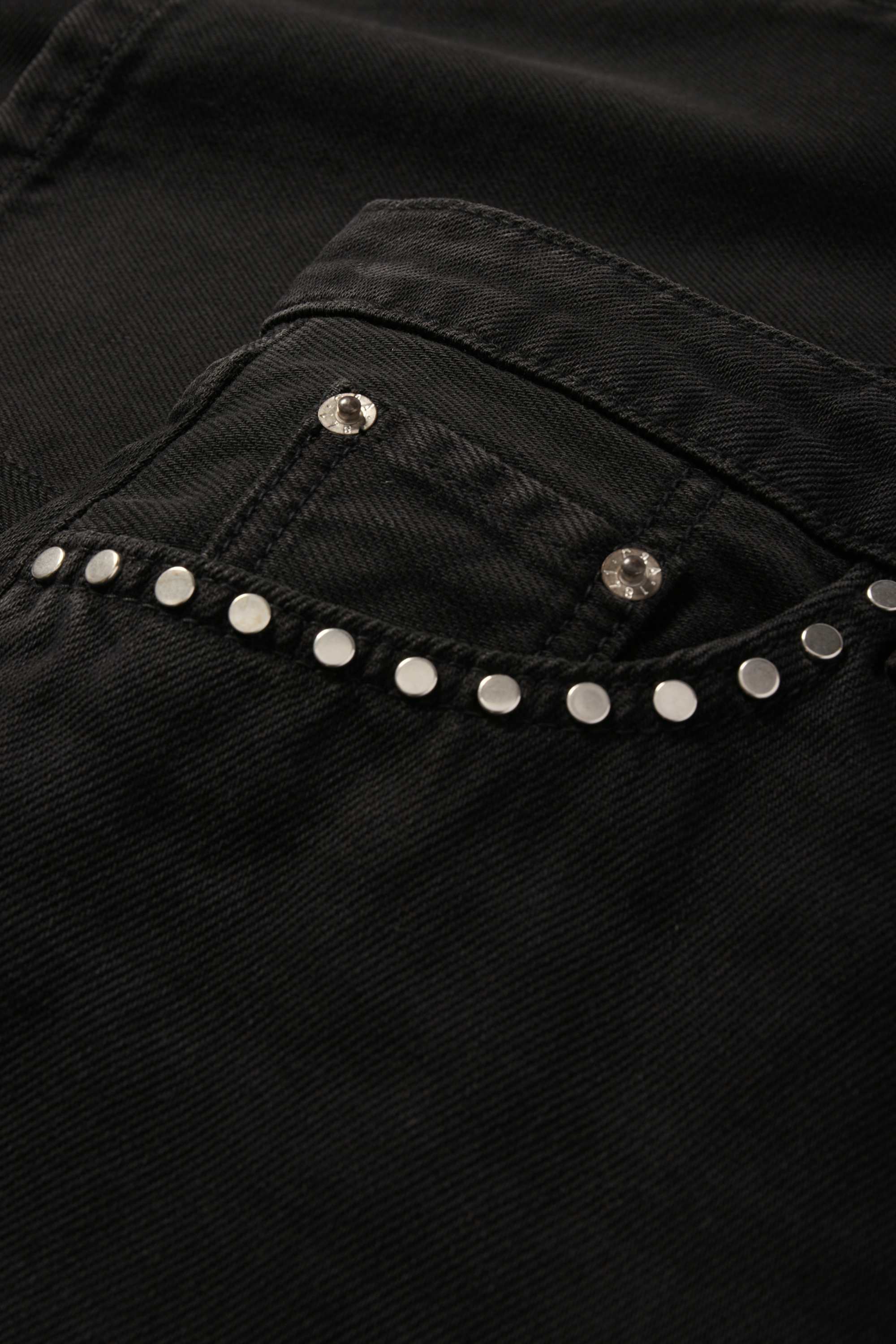 Barrel jeans - mid-rise waist black