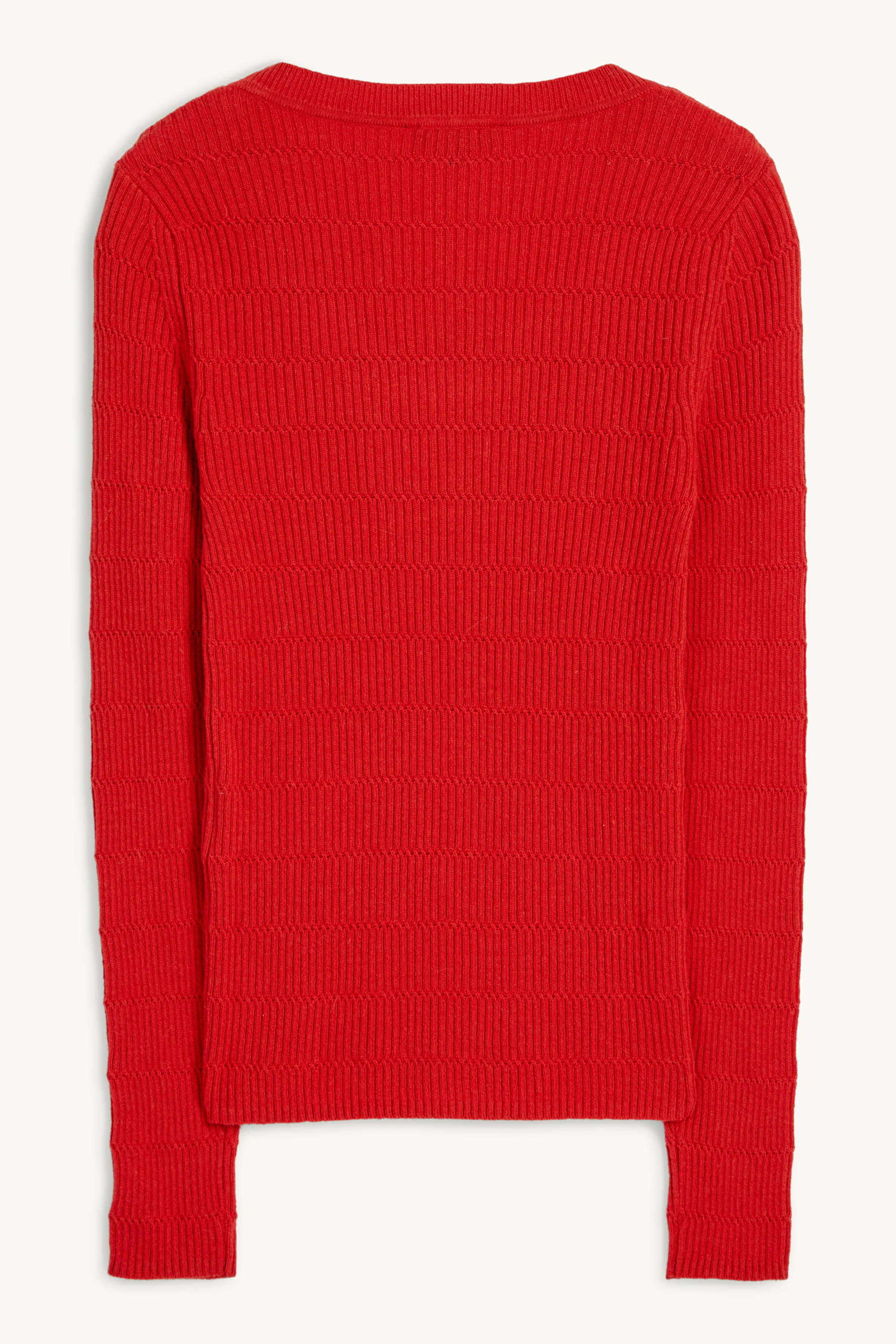 Jumper - textured red