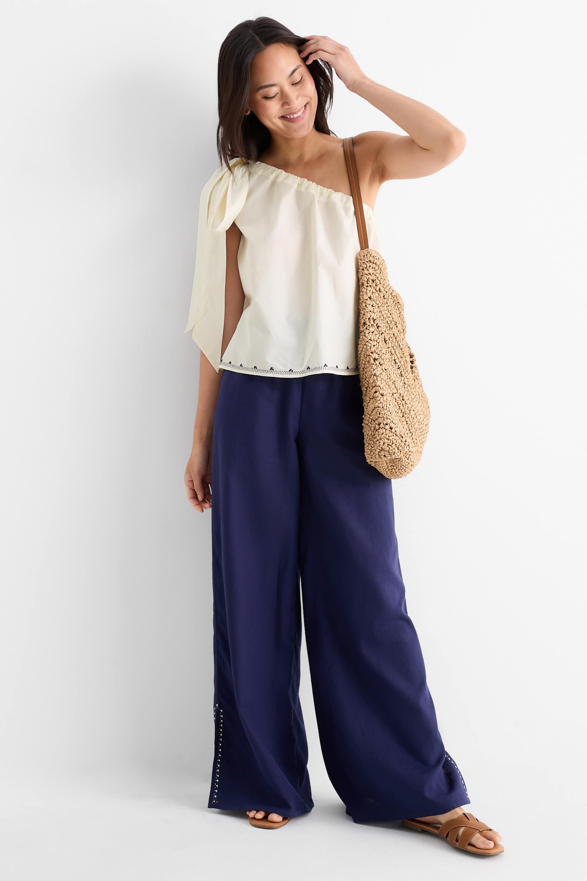 Rangsutra x C&A - blouse top cremewhite