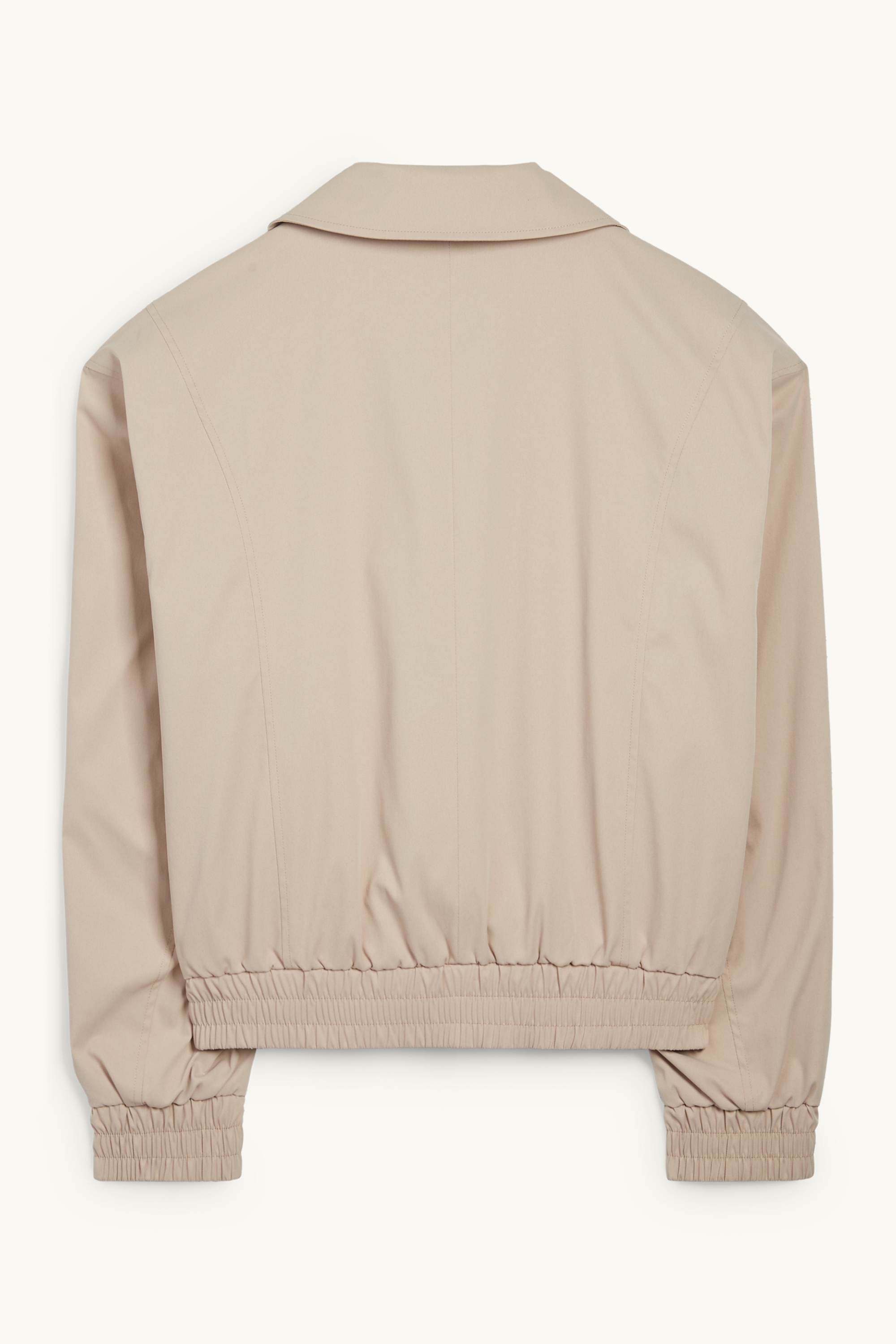 Bomber jacket beige