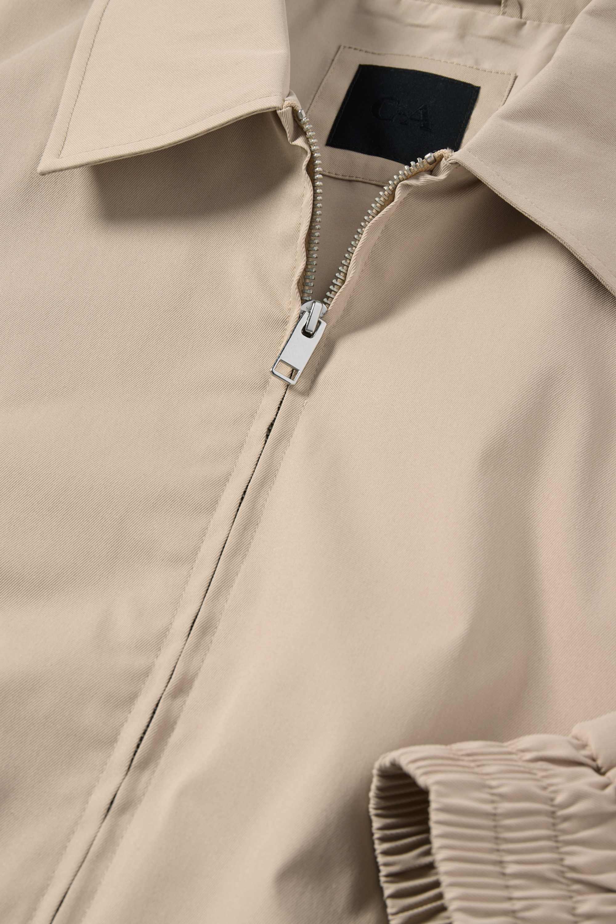 Bomber jacket beige