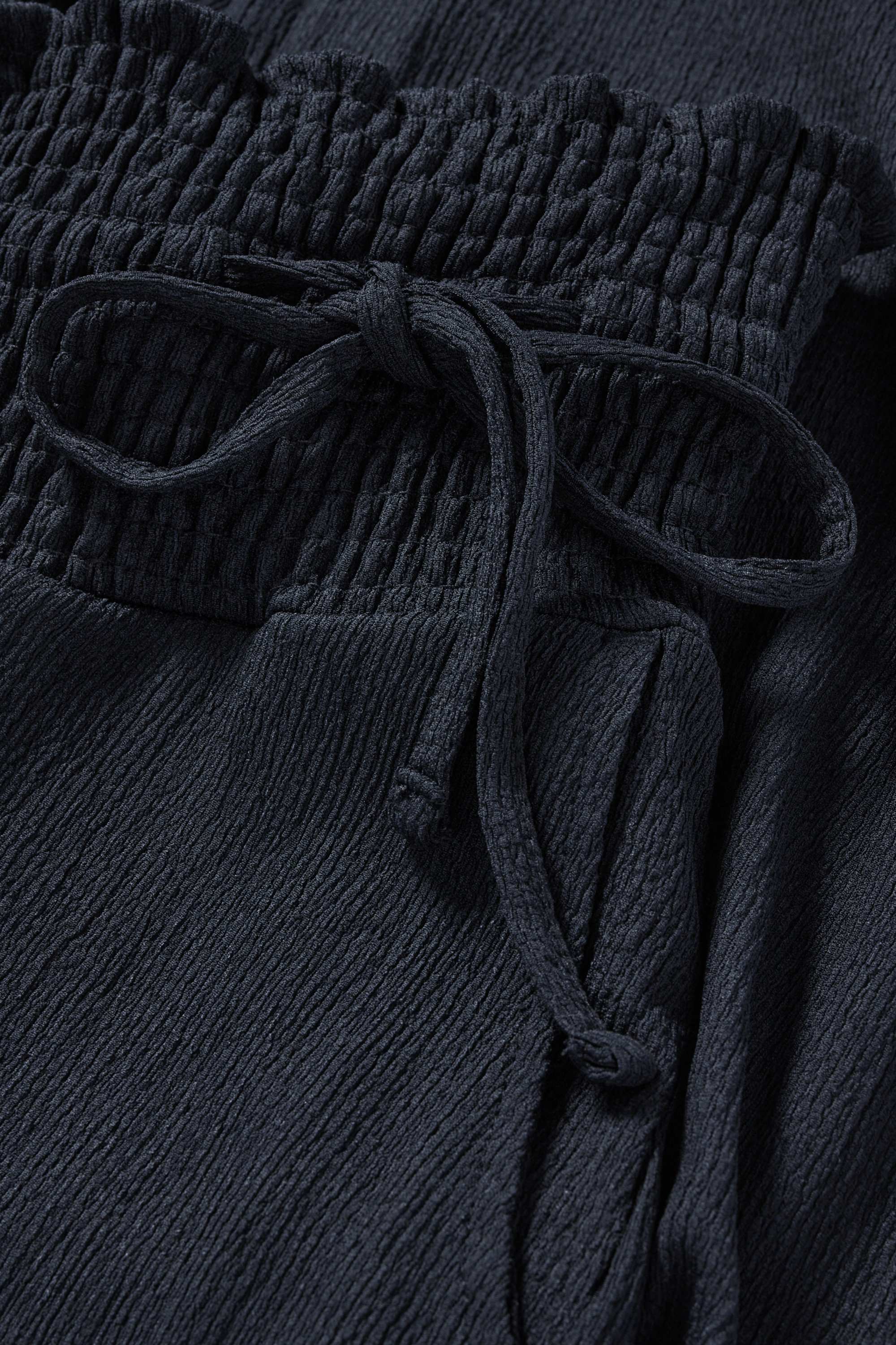 Maternity trousers - palazzo black