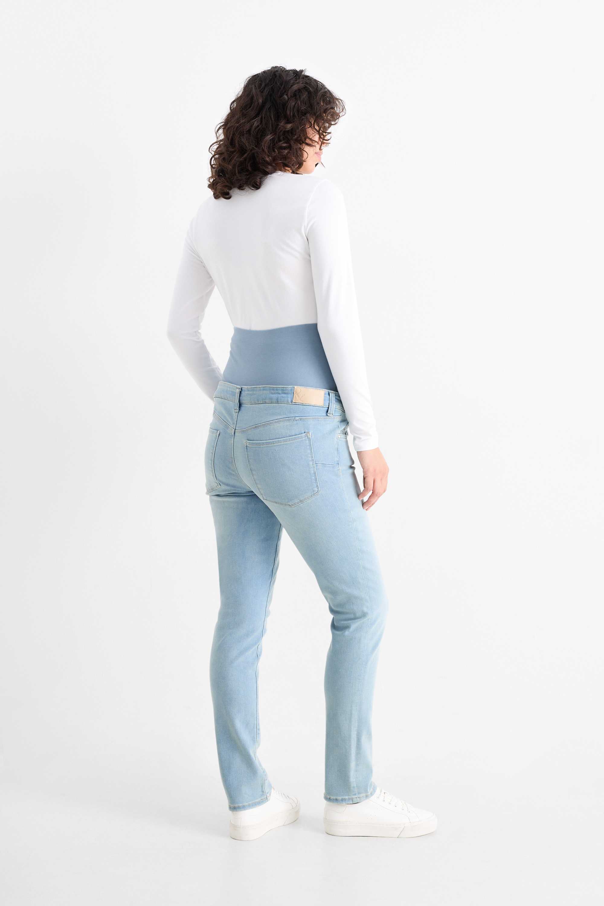 Maternity jeans - slim jeans - LYCRA® denim-light blue