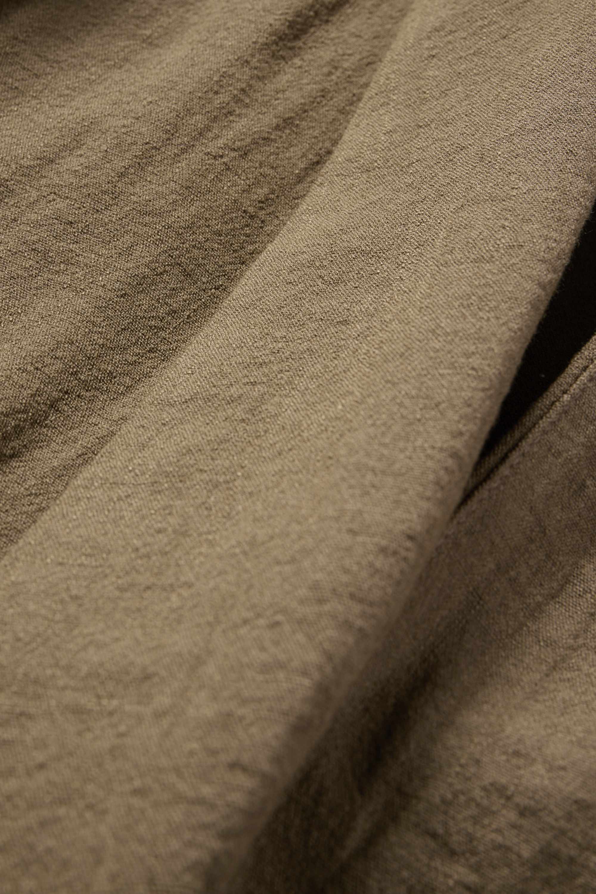 Long blazer - relaxed fit khaki