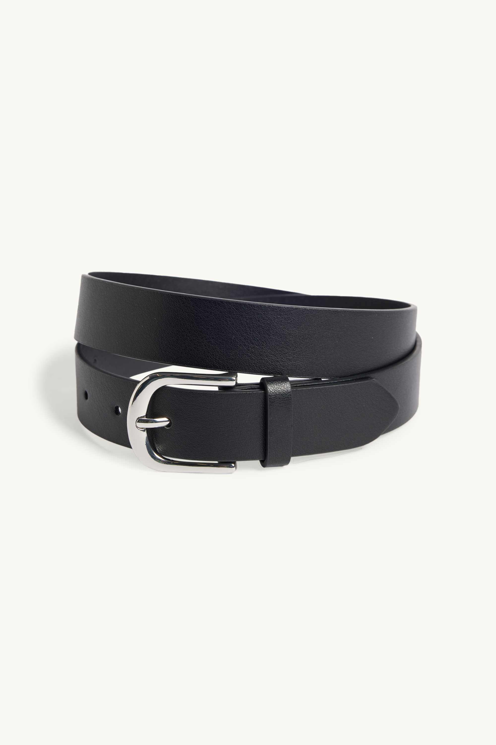 Belt - faux leather black (4)