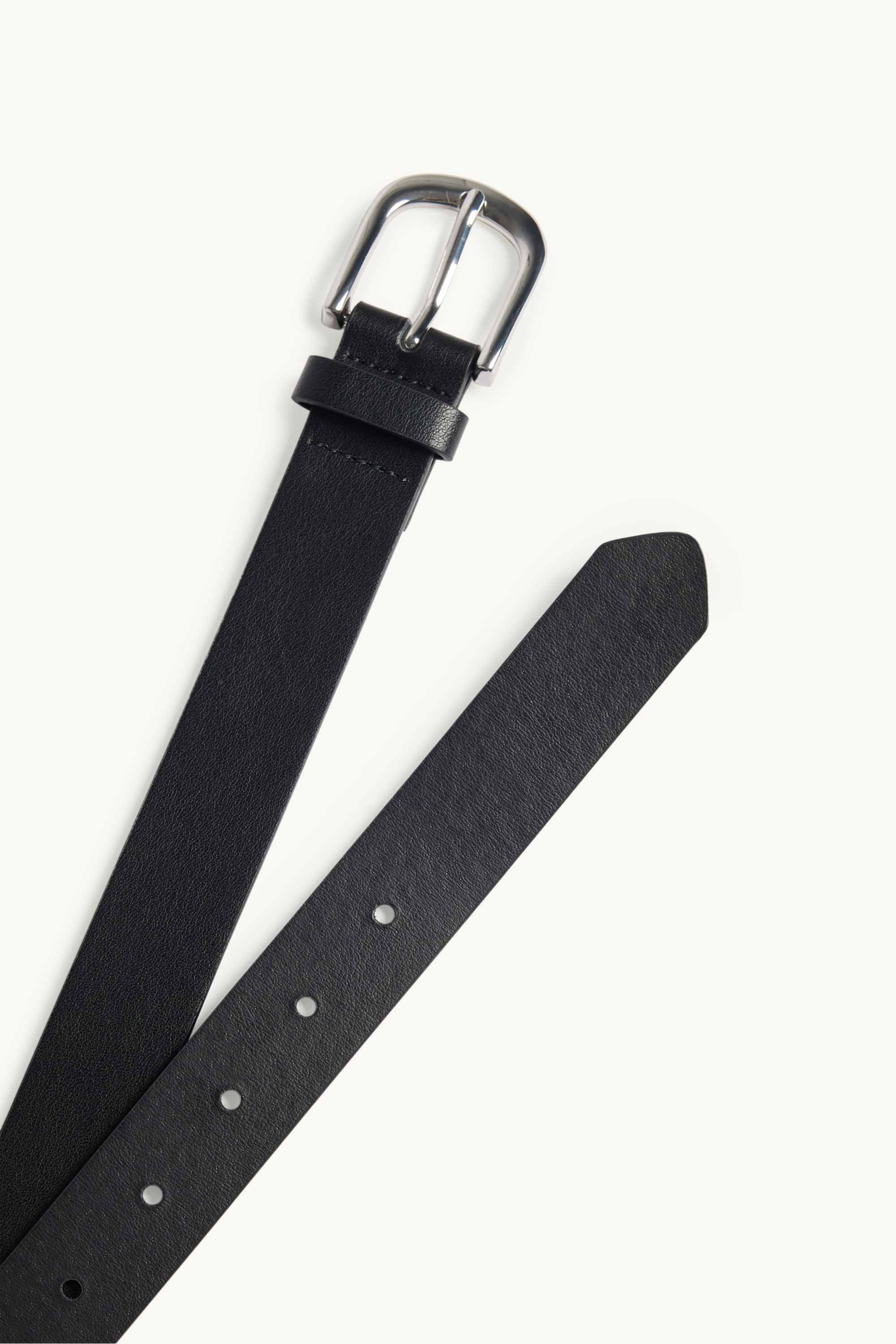 Belt - faux leather black (4)