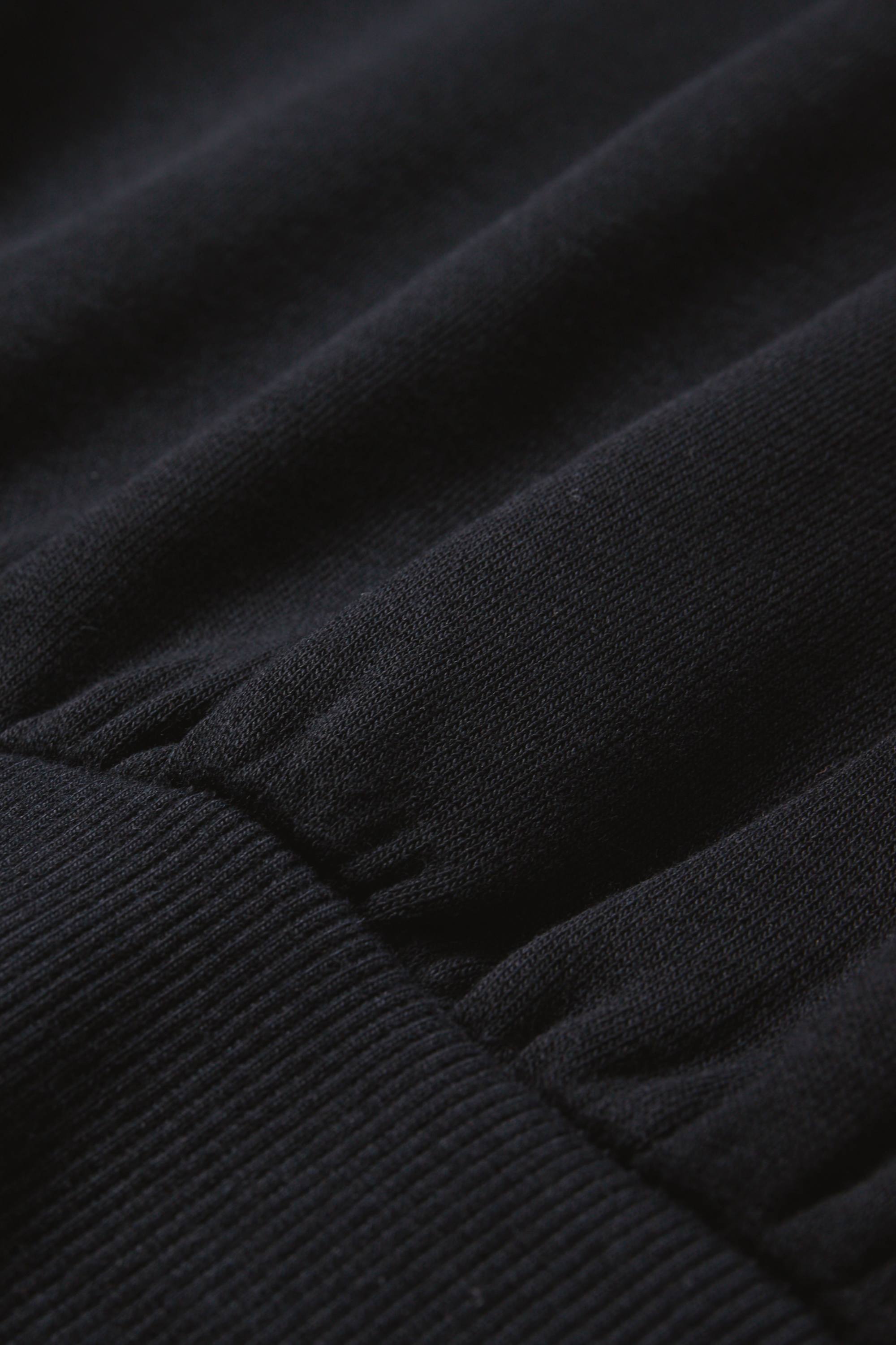 Cropped hoodie black