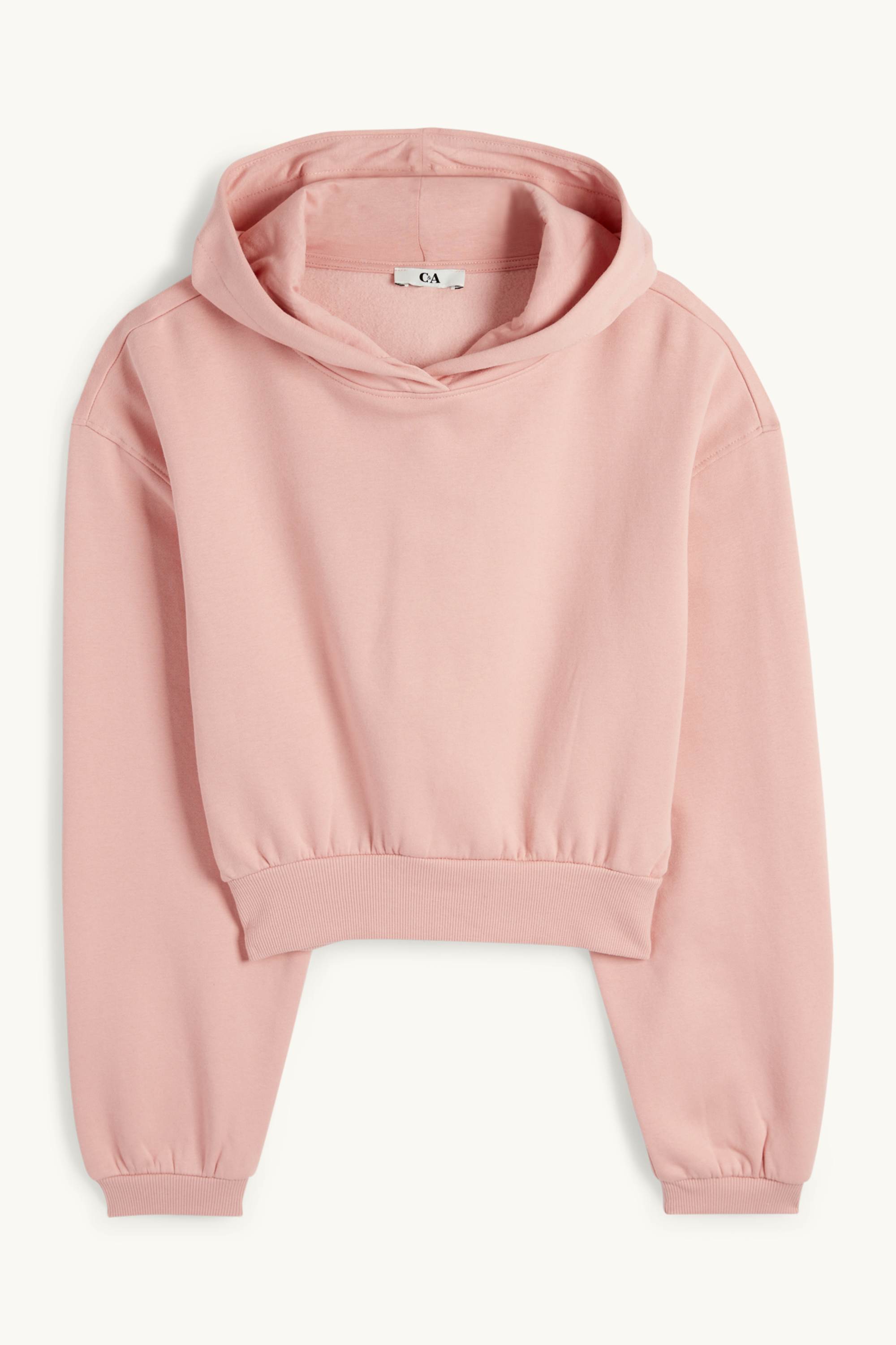 Cropped hoodie rose