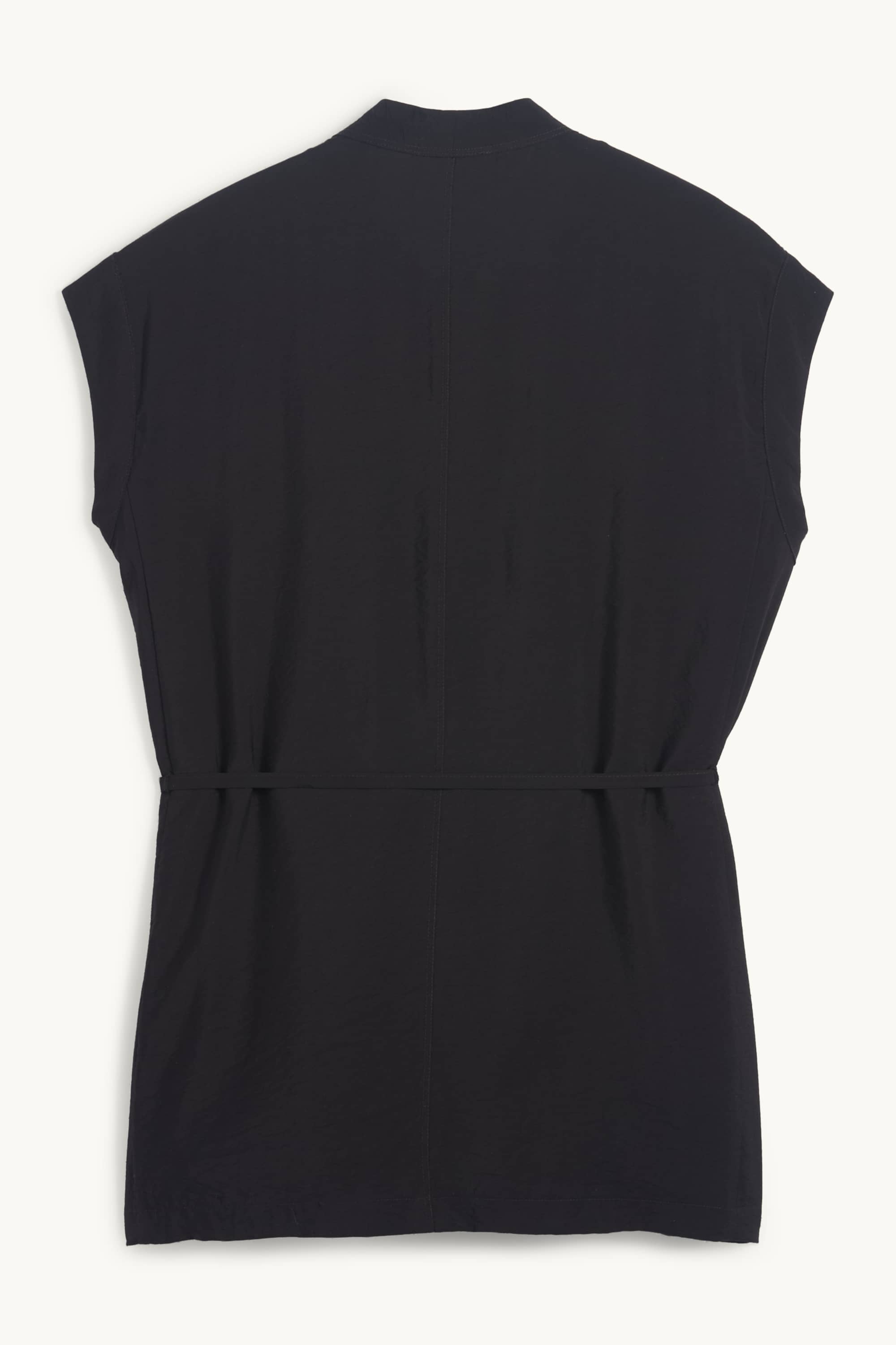 Waistcoat - relaxed fit black
