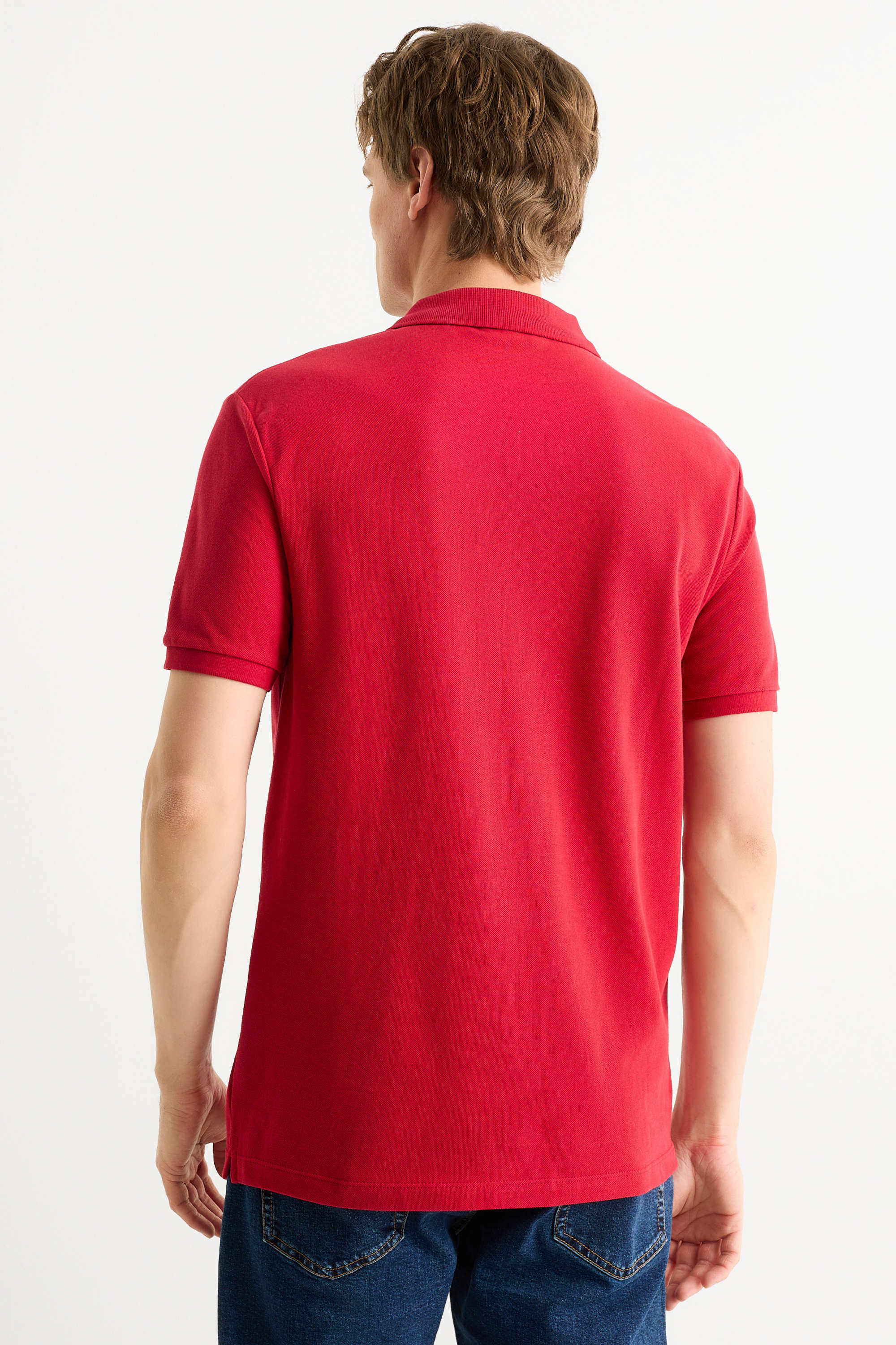 Polo shirt - regular fit red