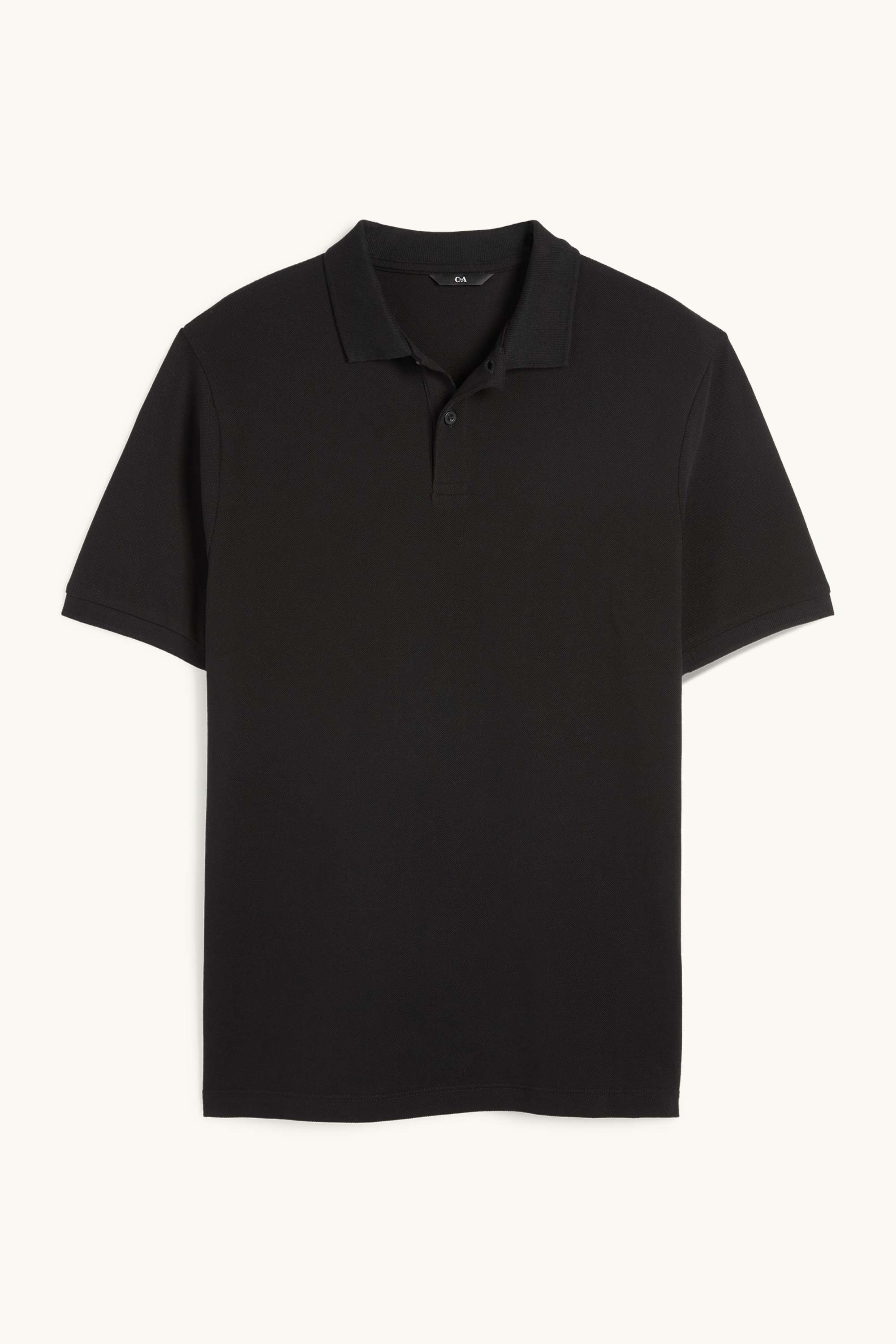 Polo shirt - regular fit black
