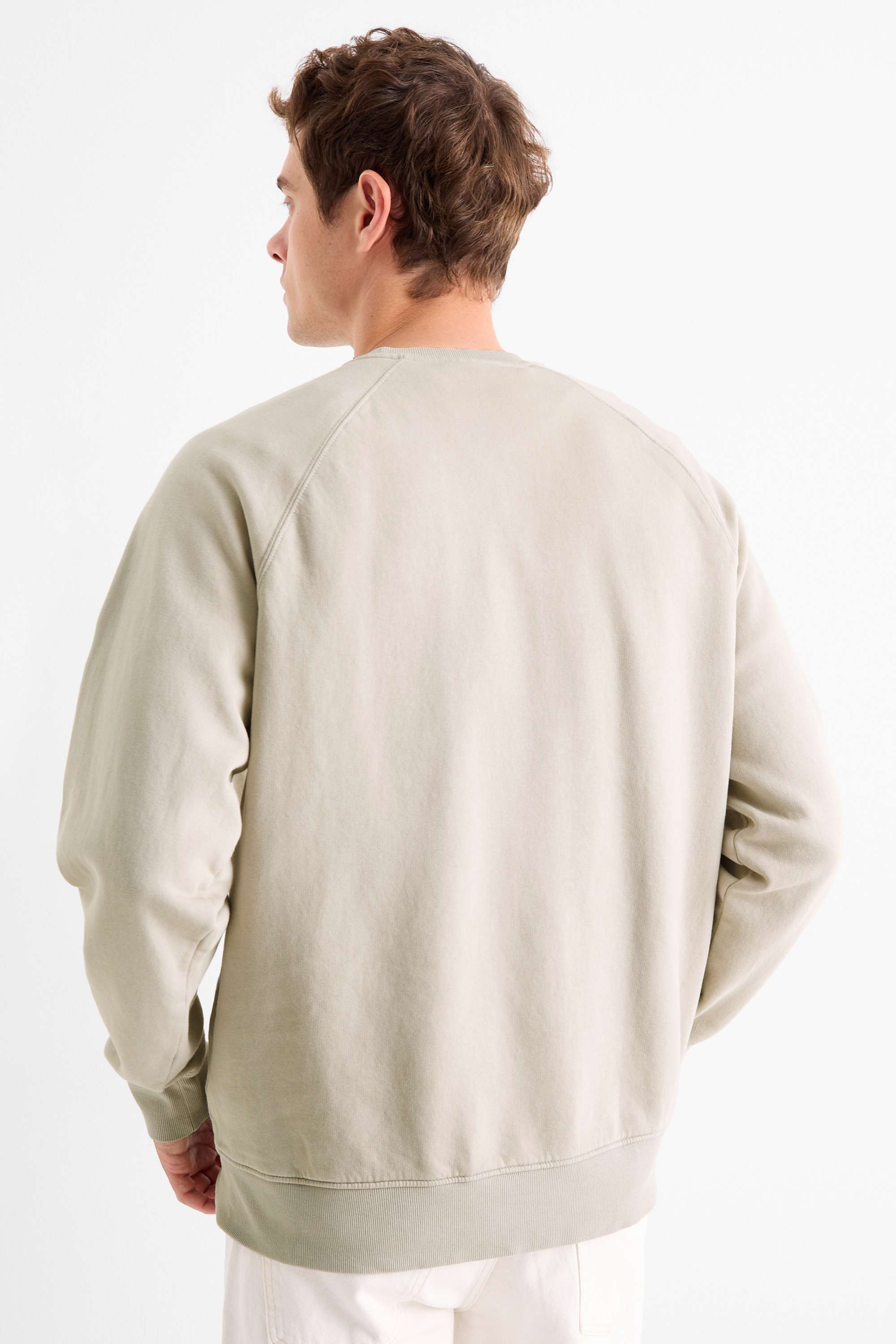 Sweatshirt beige