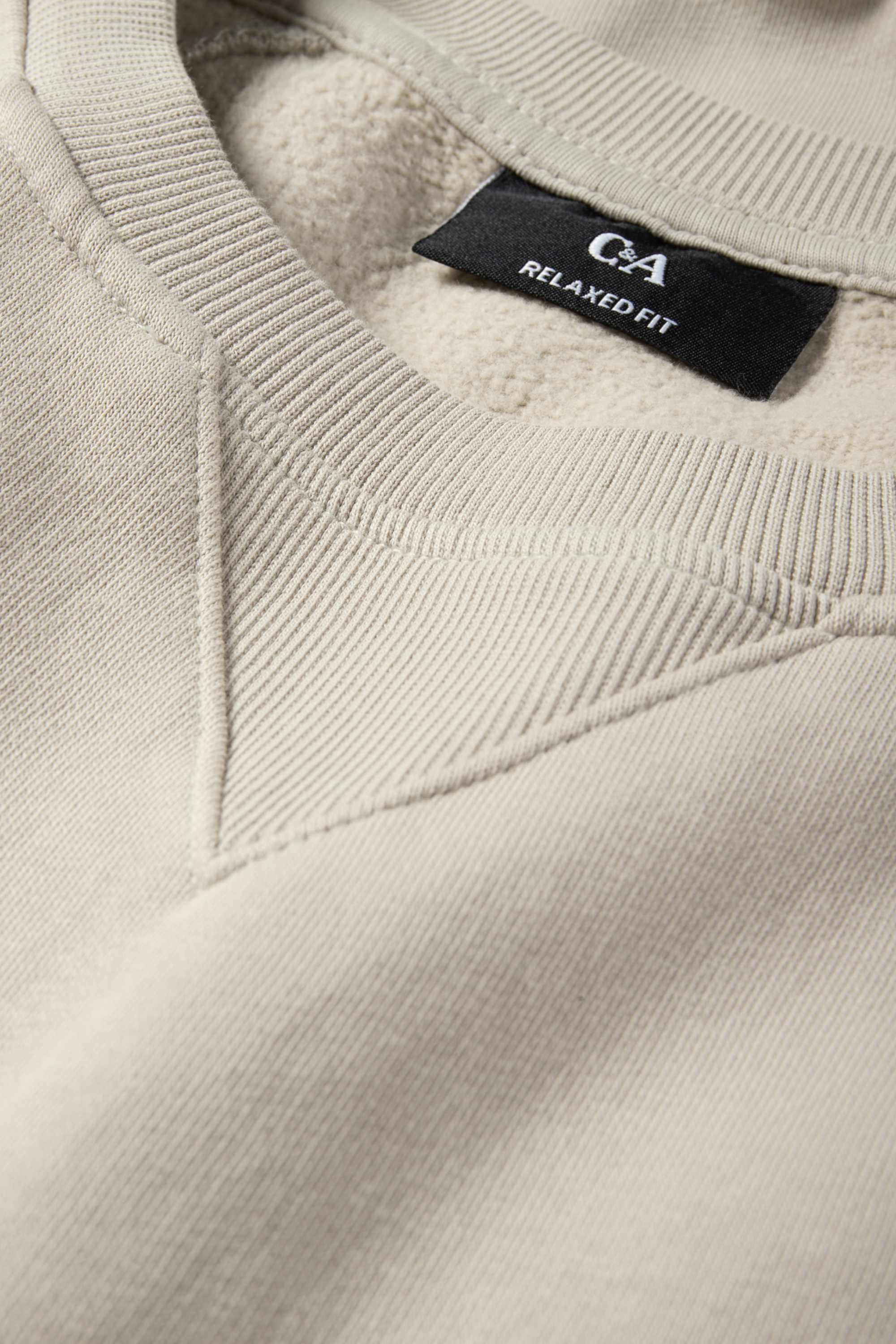 Sweatshirt beige