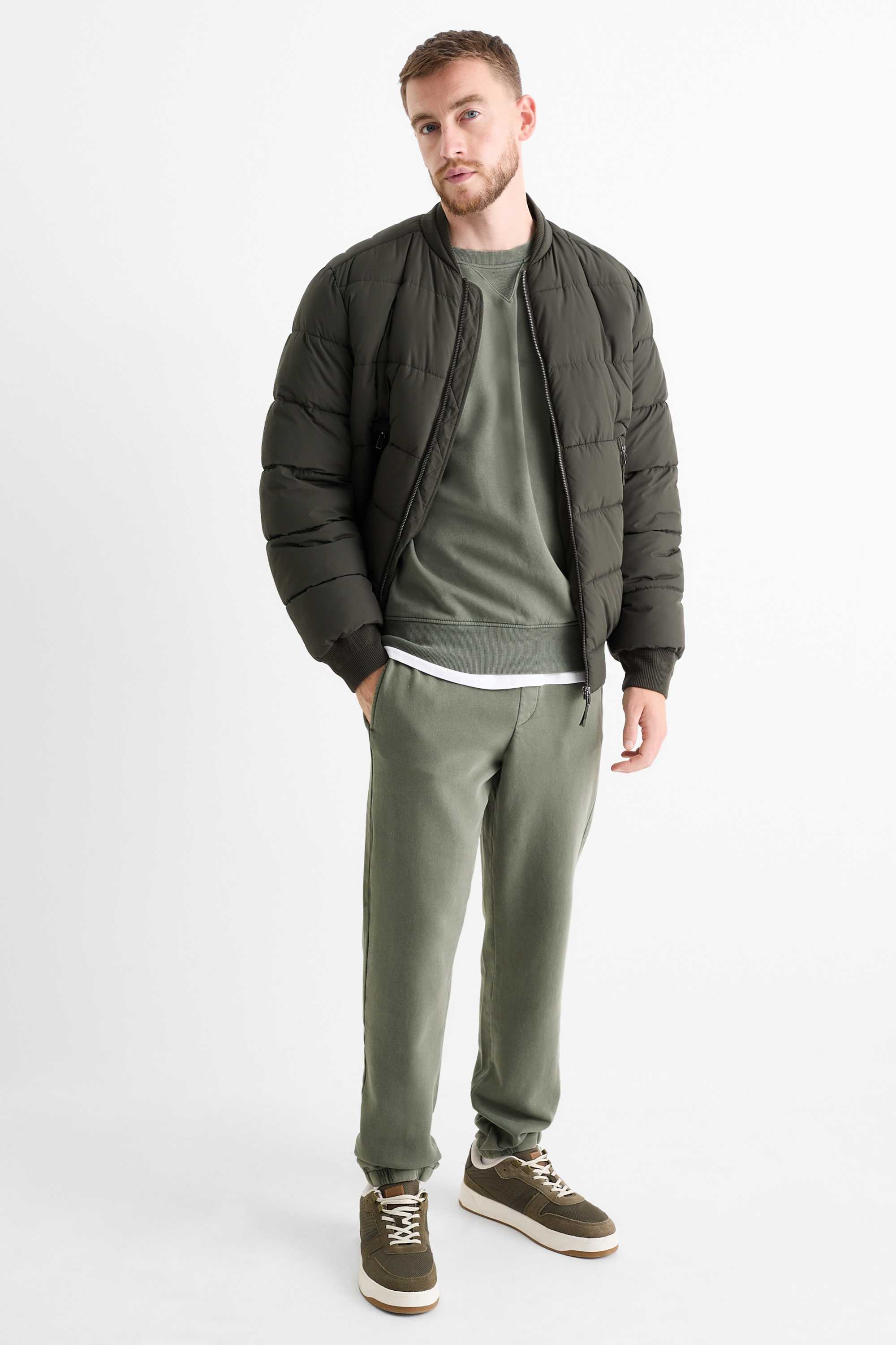 Sweatshirt khaki