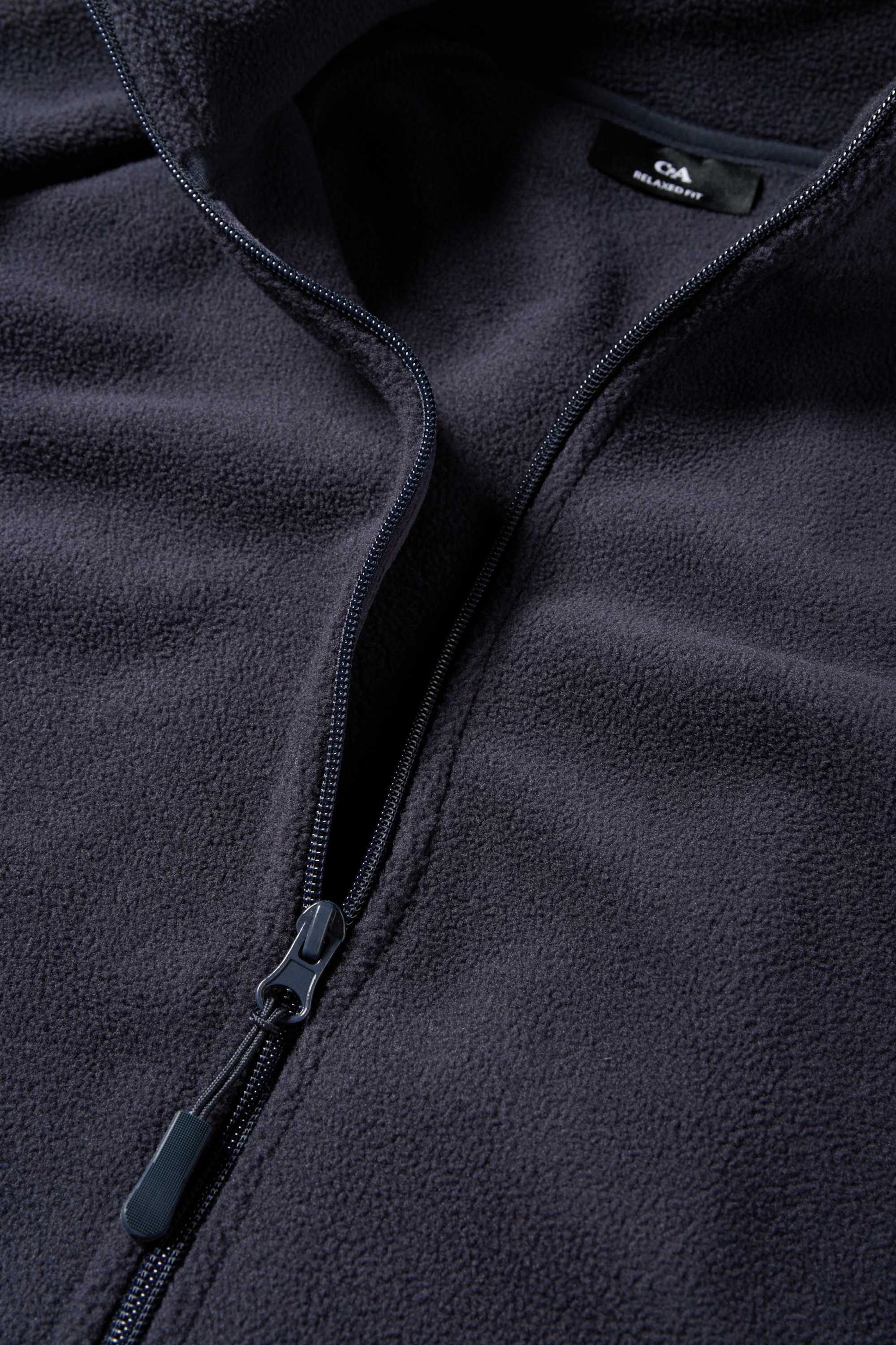 Fleece jacket dark blue
