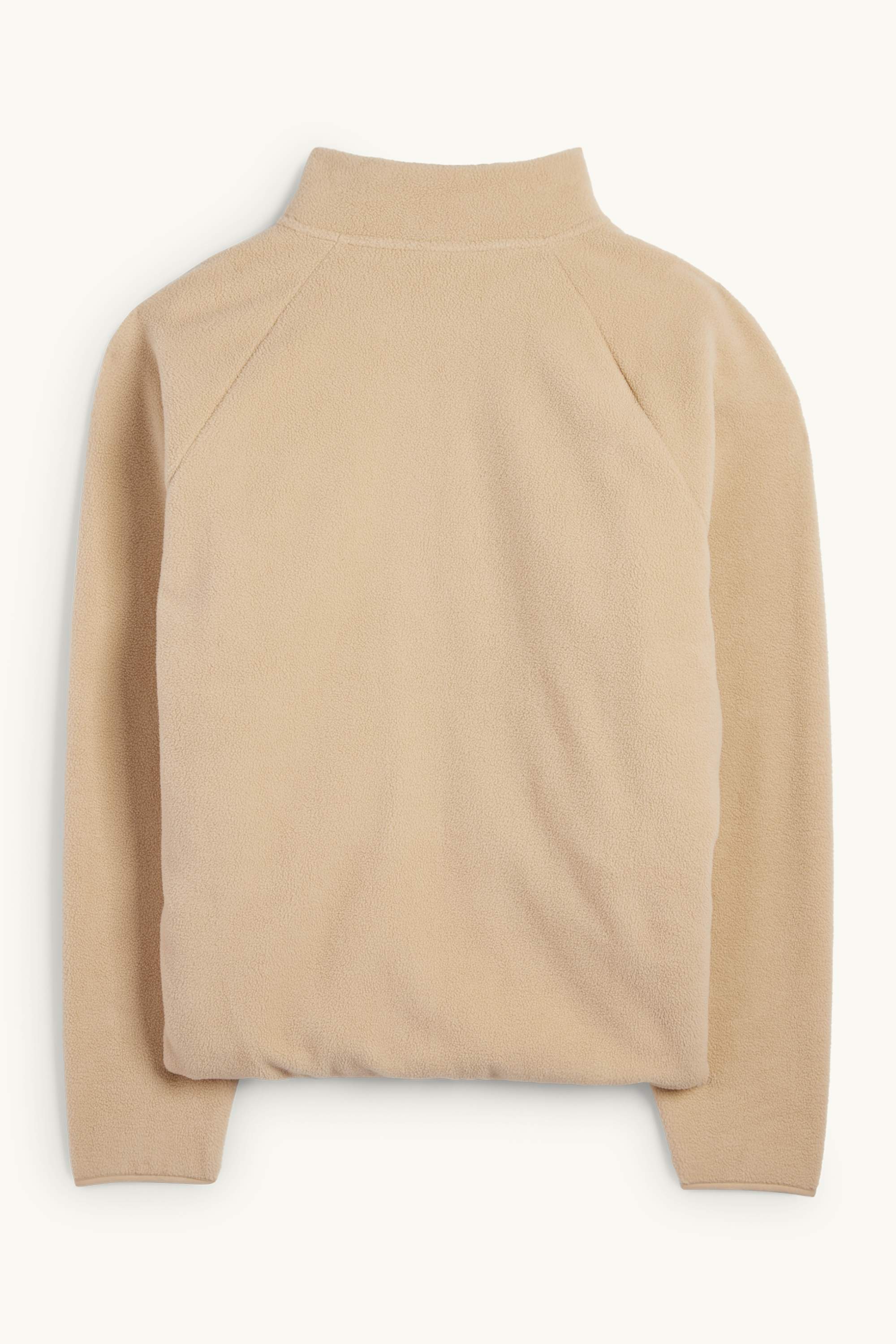 Fleece jacket beige