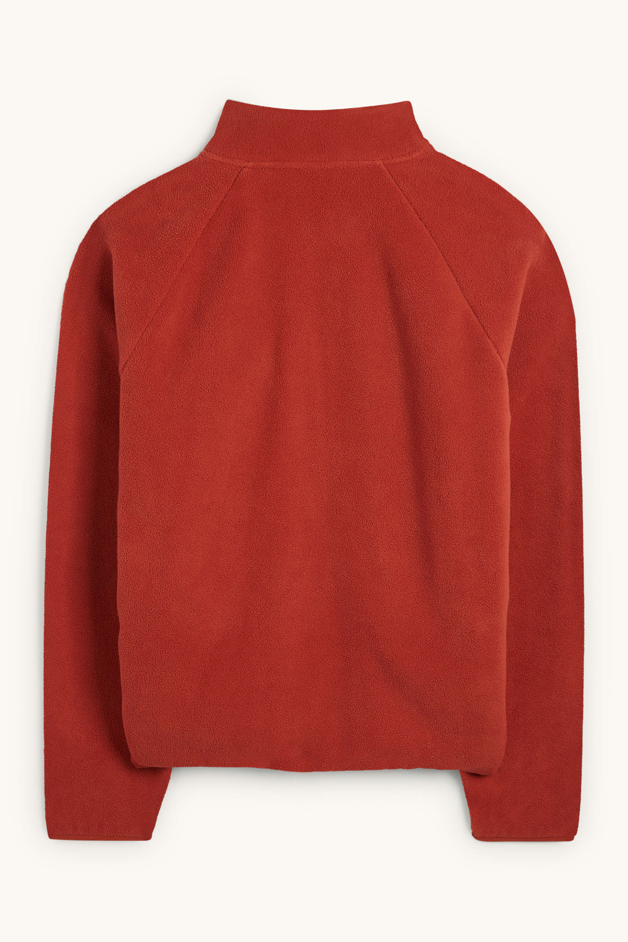 Fleece jacket dark orange