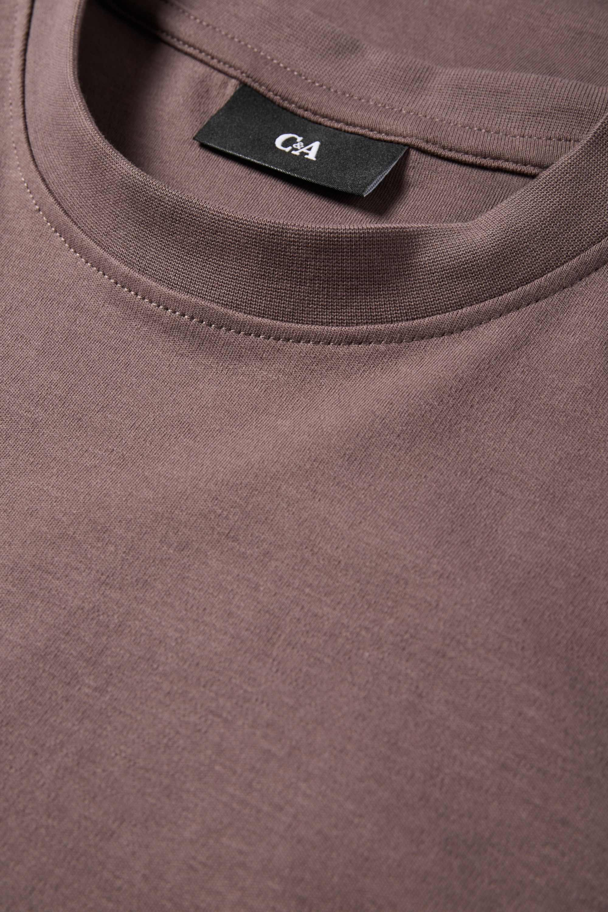 T-shirt - relaxed fit brown (14)