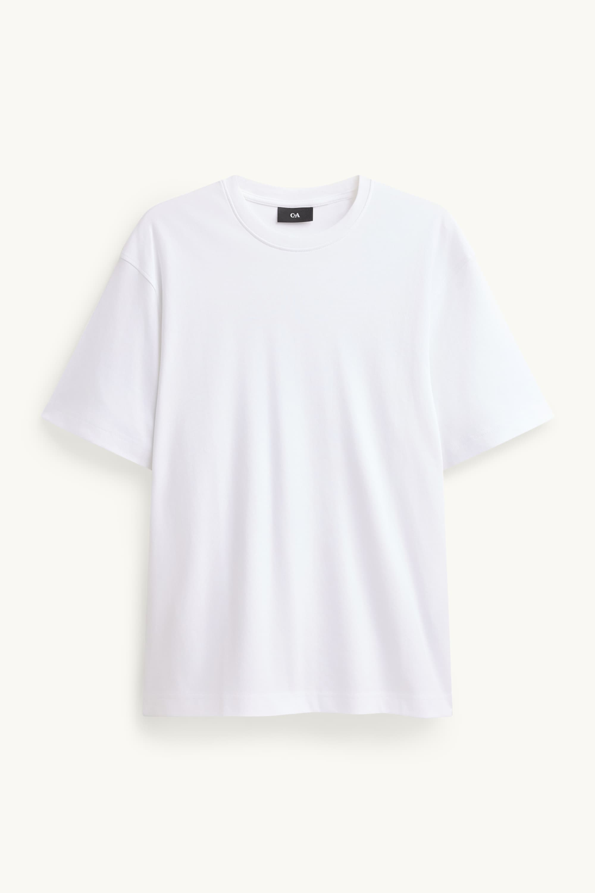 T-shirt - relaxed fit white (17)