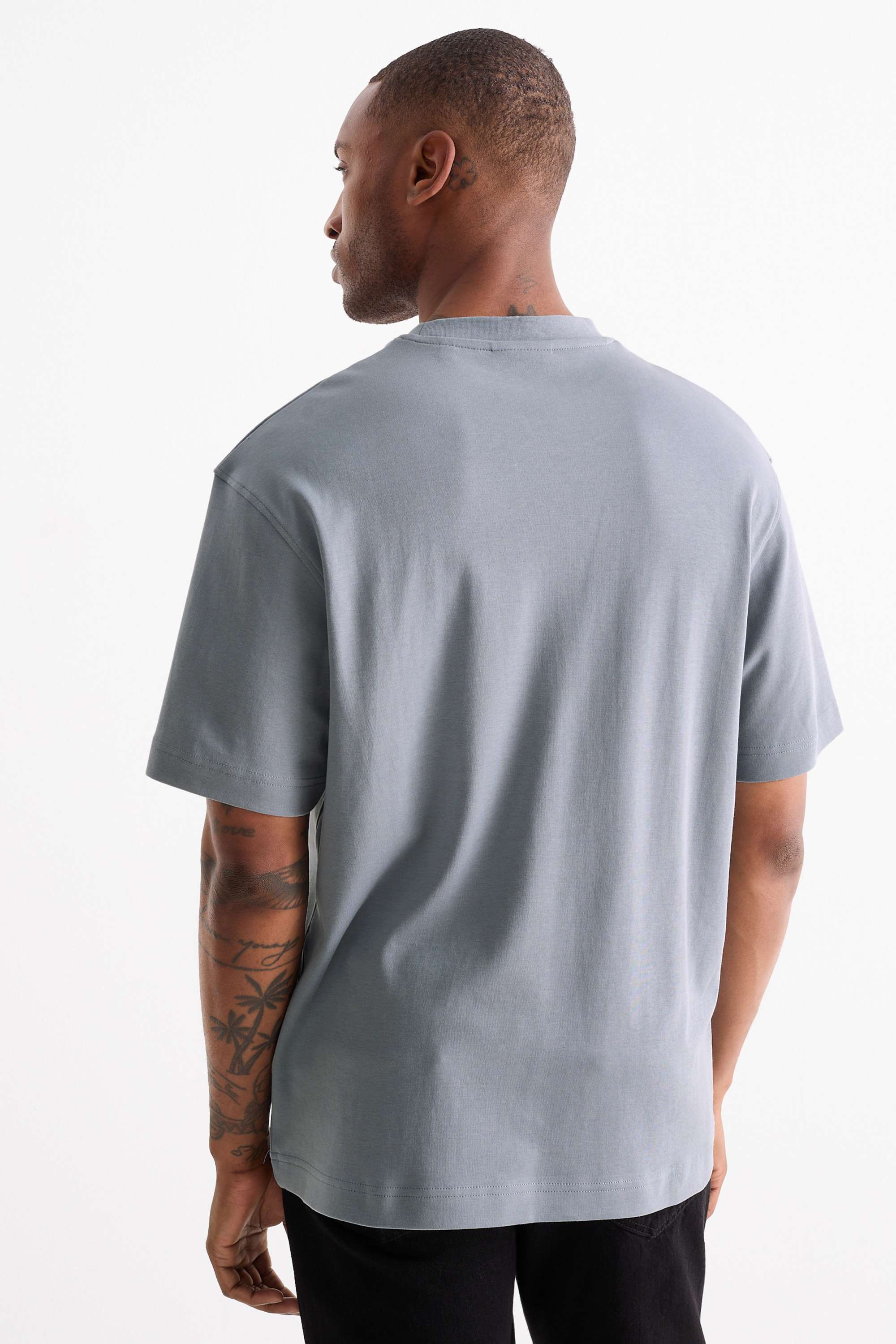 T-shirt - relaxed fit gray
