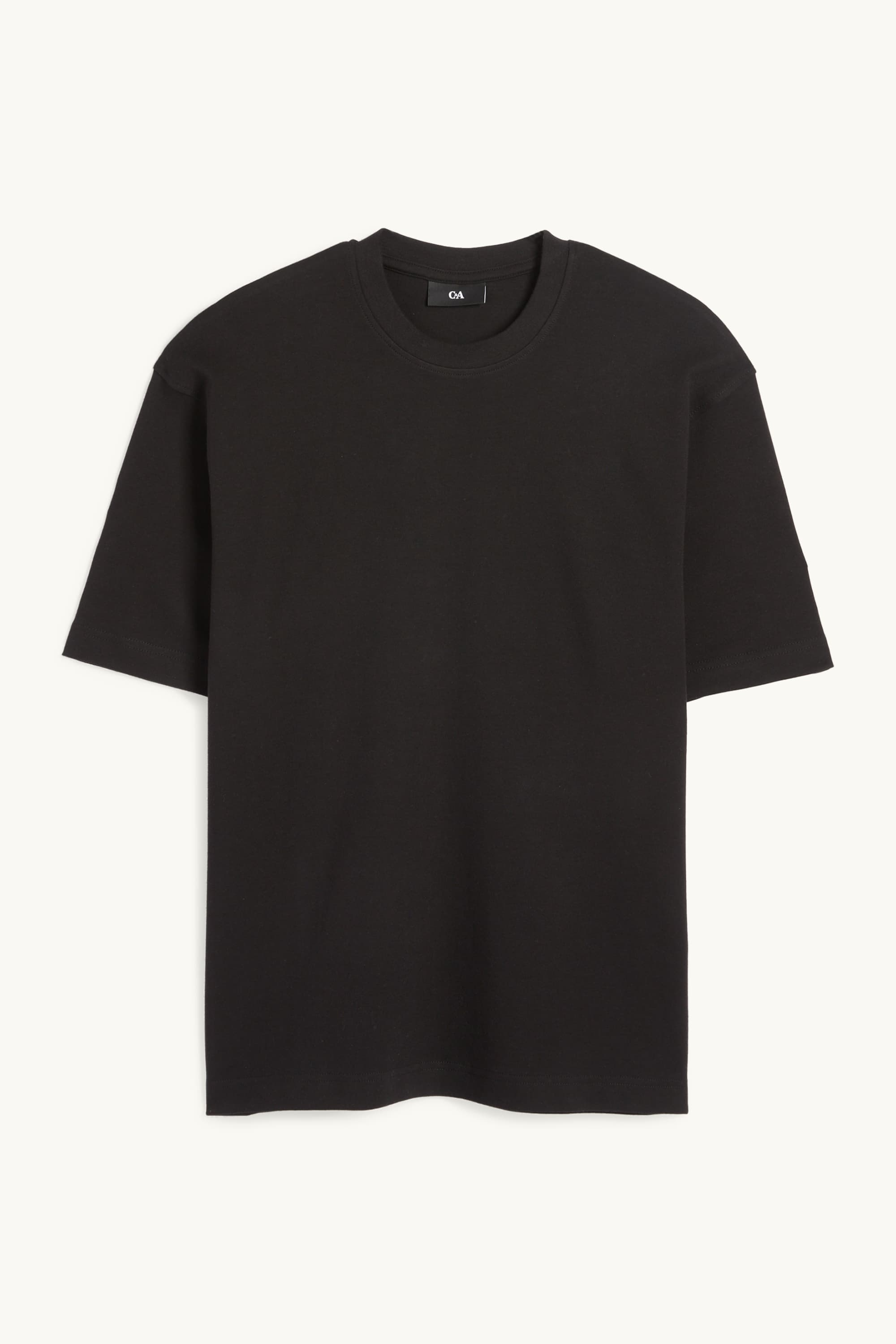 T-shirt - relaxed fit black (8)