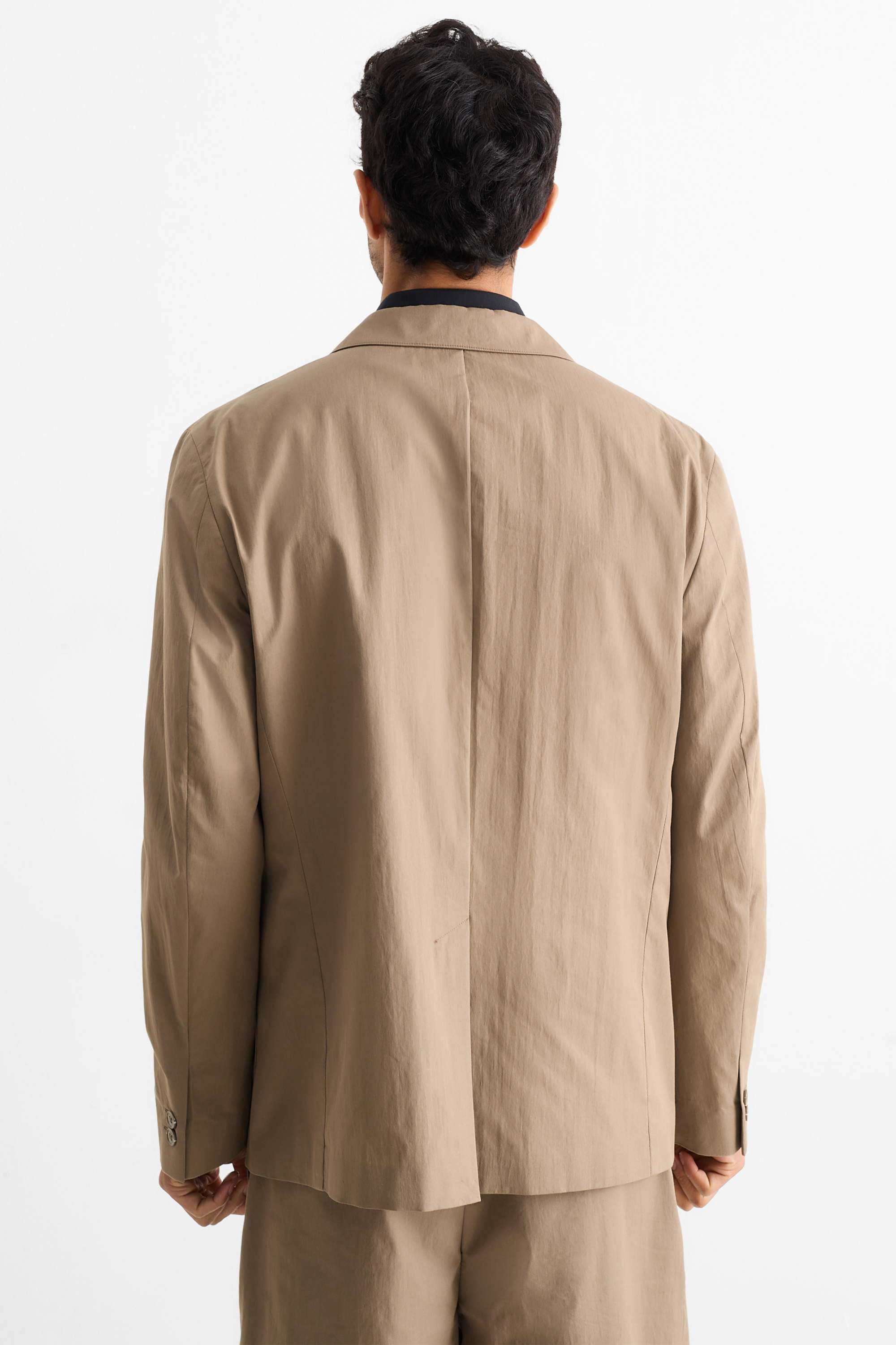 Mix-and-match tailored jacket - regular fit taupe