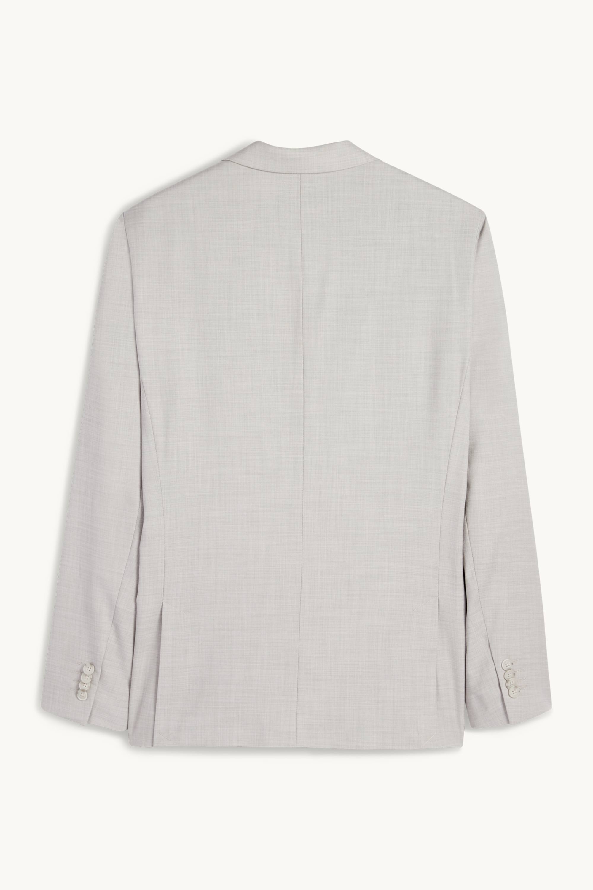 Mix & match tailored jacket - regular fit - Flex light gray
