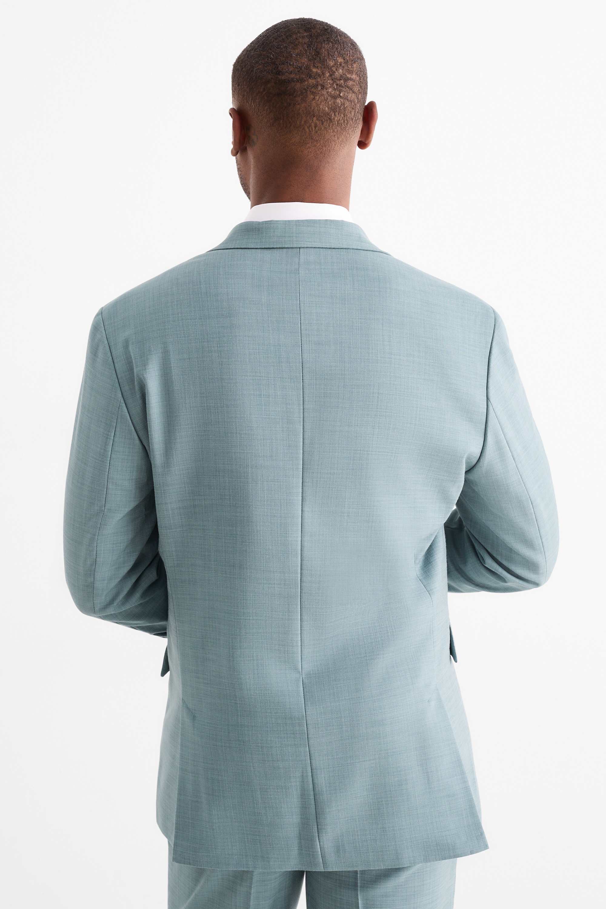 Mix & match tailored jacket - regular fit - Flex turquoise