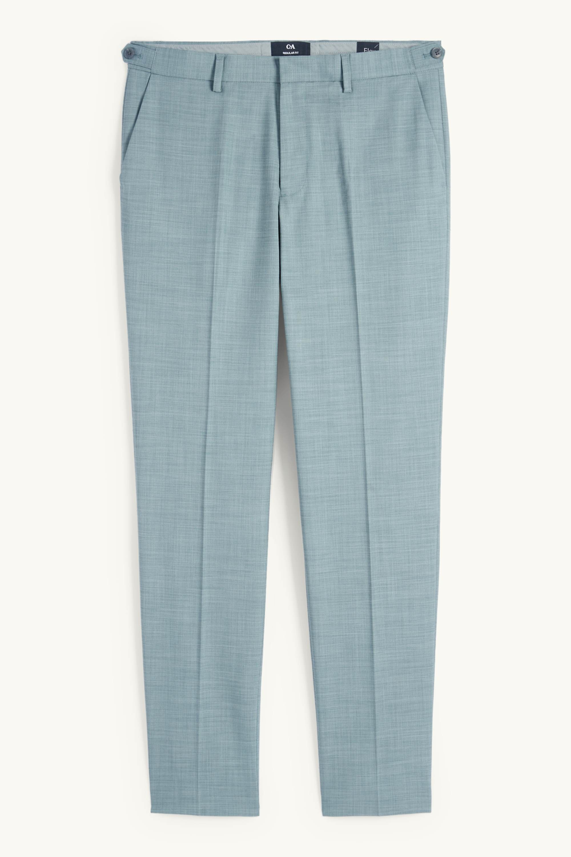 Mix & match suit trousers - regular fit - Flex turquoise