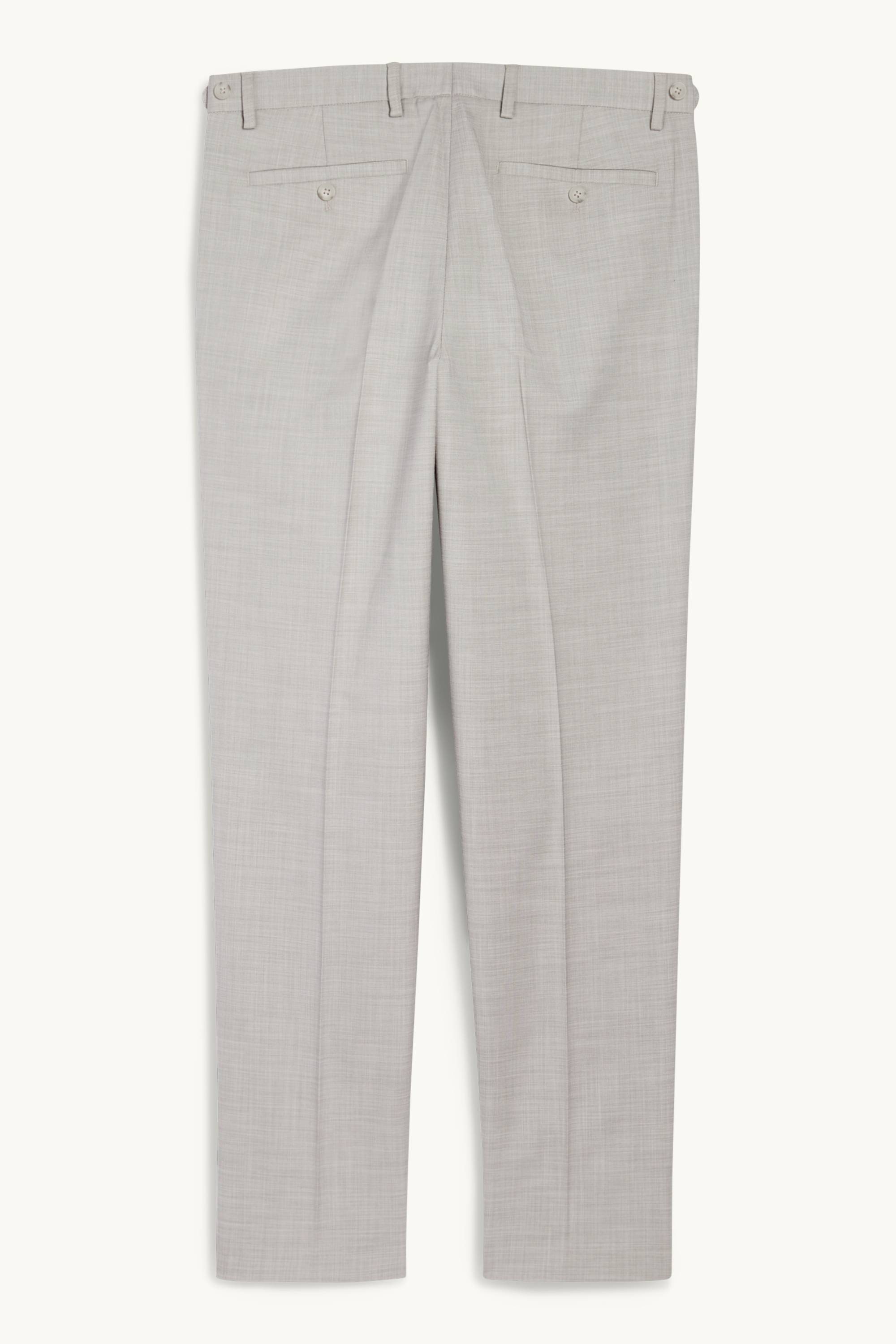 Mix & match suit trousers - regular fit - Flex light gray